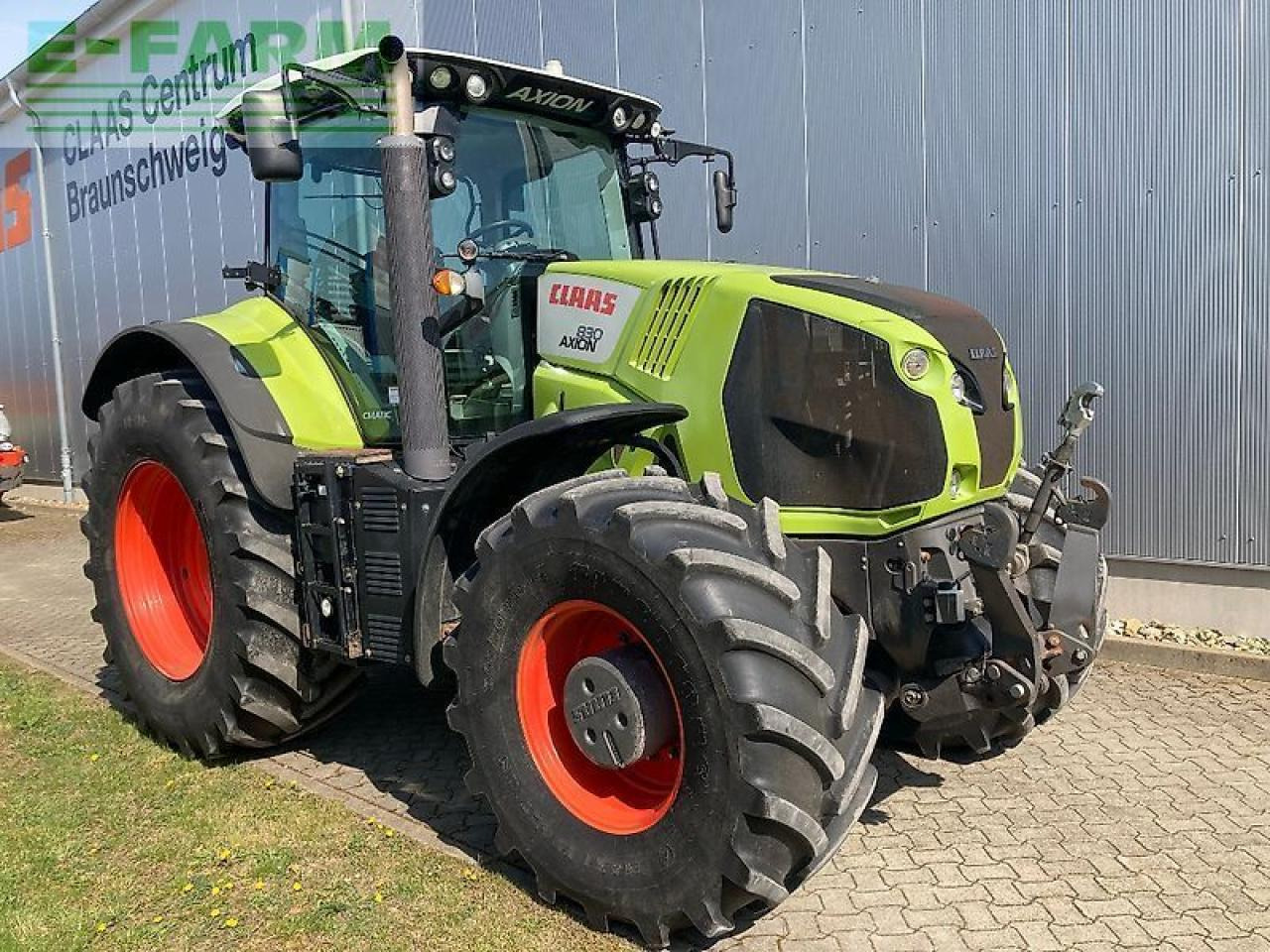 Traktor CLAAS axion 830 cmatic CMATIC: 7 kép.