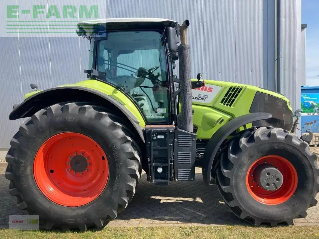 CLAAS axion 830 cmatic CMATIC - Traktor: 1 kép. CLAAS axion 830 cmatic CMATIC - Traktor: 1 kép.