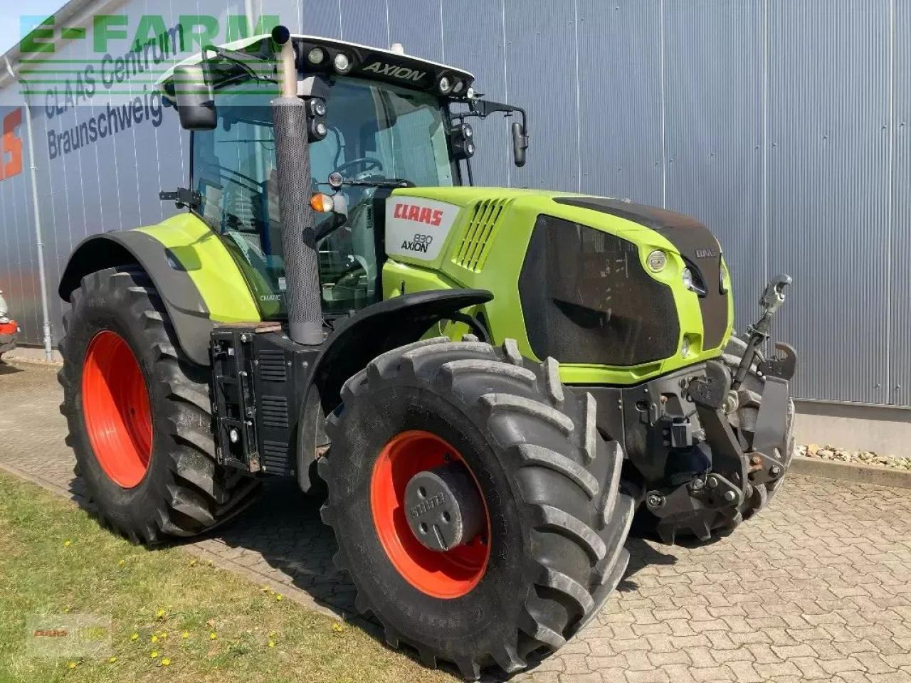 CLAAS axion 830 cmatic CMATIC - Traktor: 5 kép. CLAAS axion 830 cmatic CMATIC - Traktor: 5 kép.