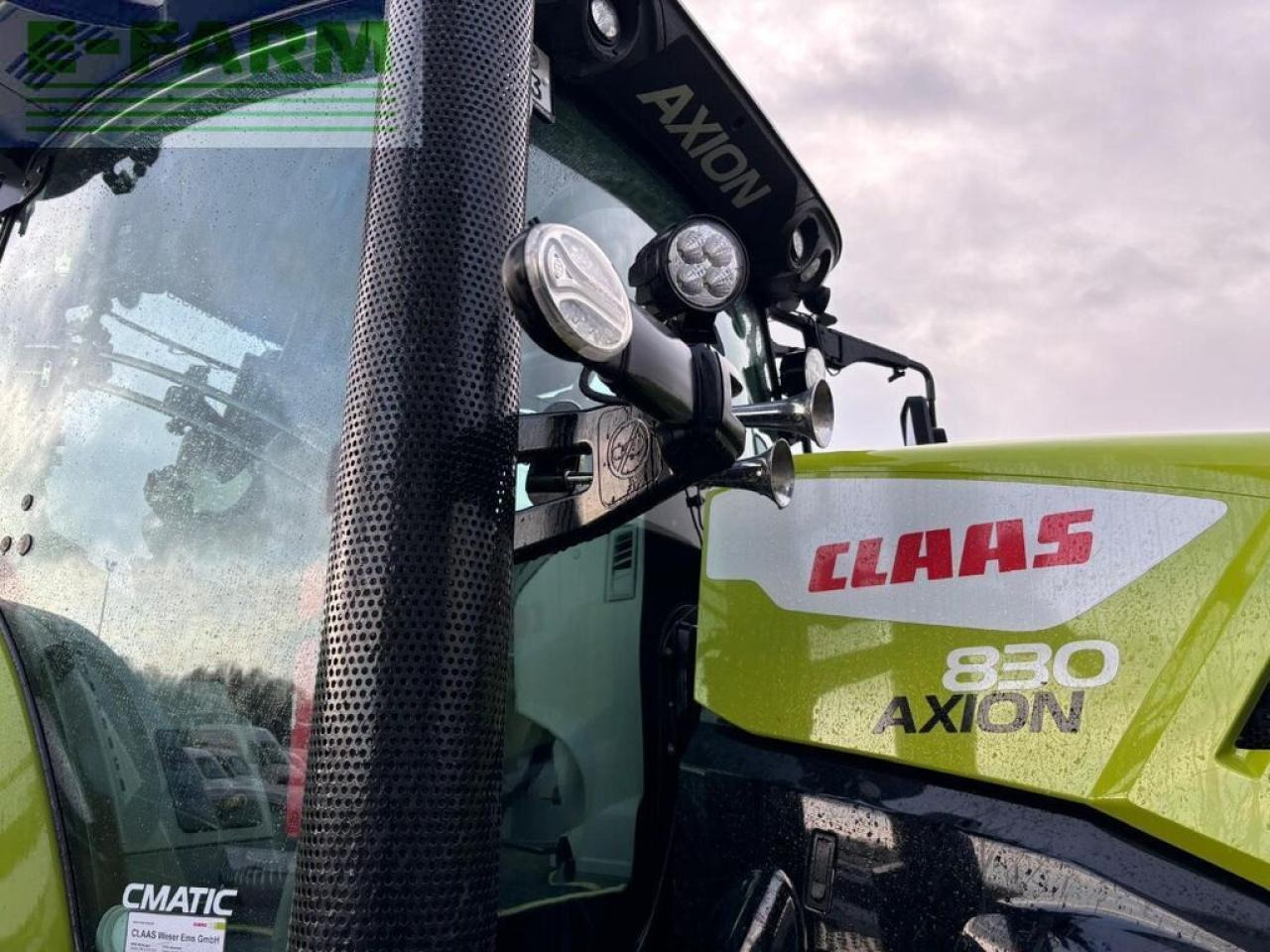 Traktor CLAAS axion 830 cmatic cebis, fkh + fzw, trimble lenks CMATIC CEBIS: 12 kép.