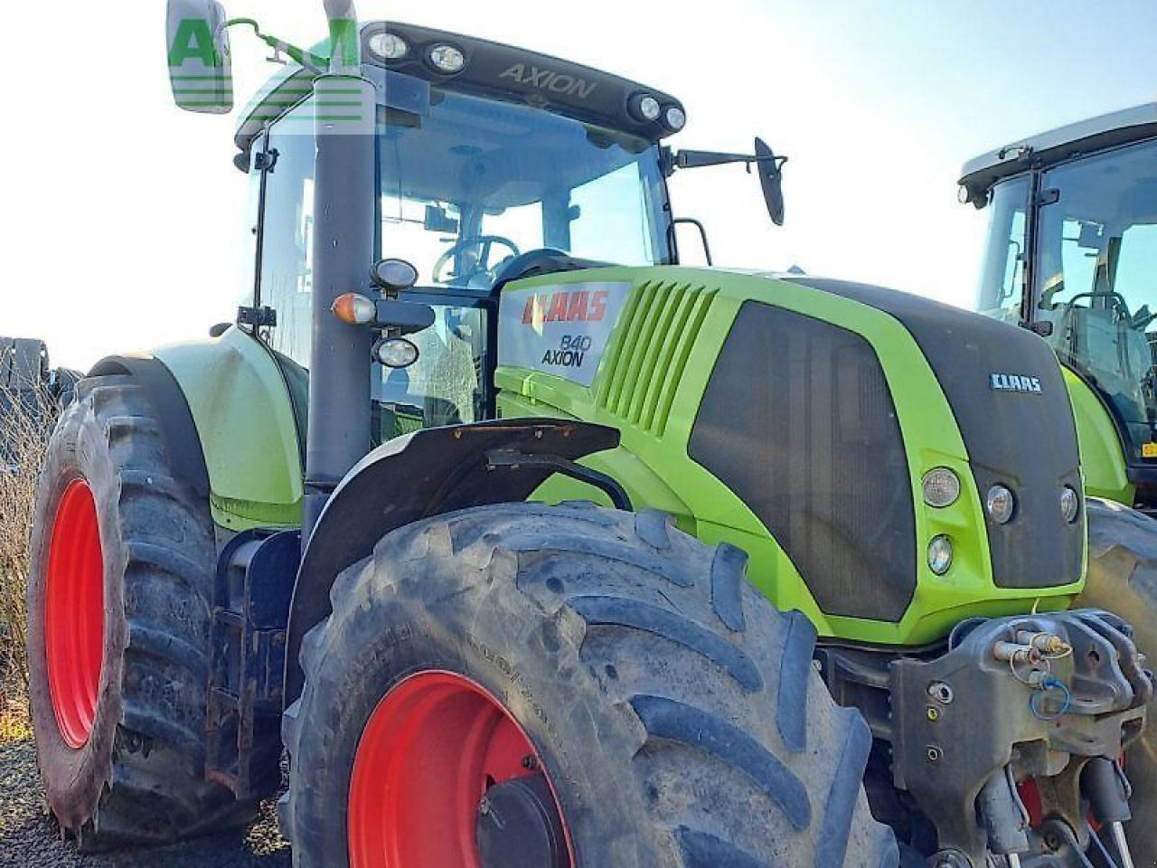 CLAAS axion 840 c-matic CMATIC - Traktor: 1 kép. CLAAS axion 840 c-matic CMATIC - Traktor: 1 kép.