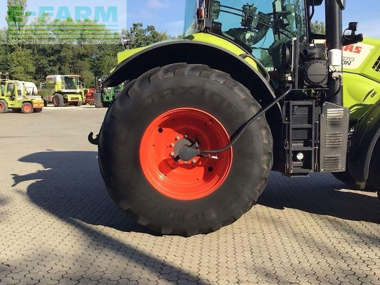Traktor CLAAS axion 870 cmatic cebis CMATIC CEBIS: 19 kép.