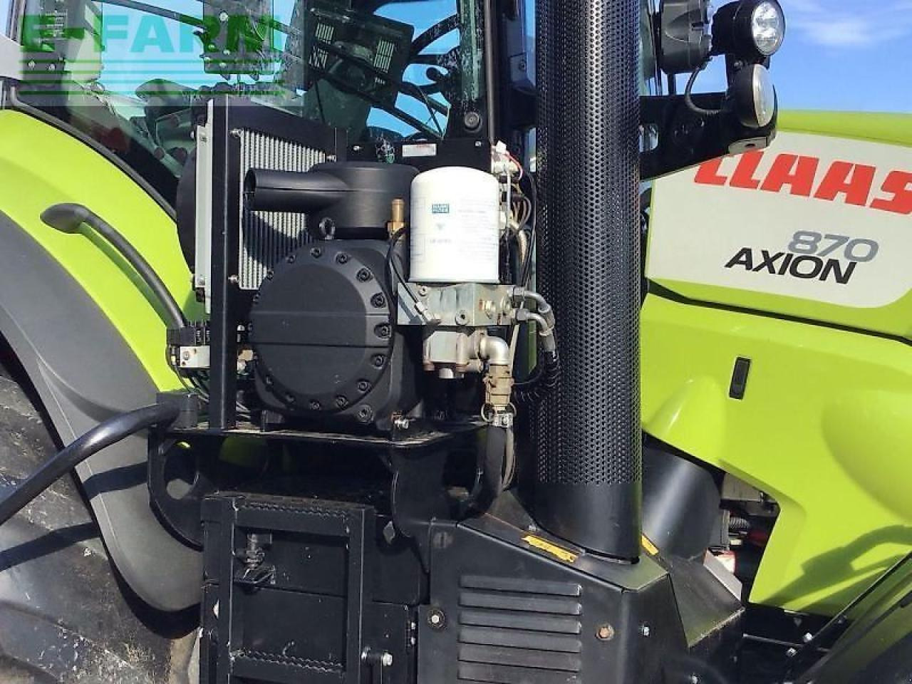 Traktor CLAAS axion 870 cmatic cebis CMATIC CEBIS: 8 kép.