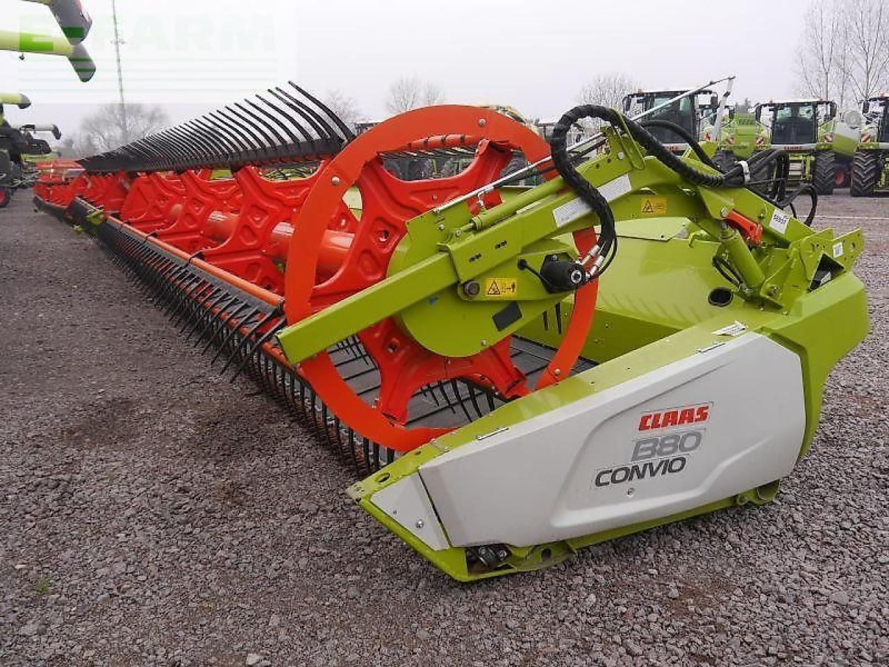 CLAAS convio 1380 + tw - Takarmánybetakarító gép: 3 kép. CLAAS convio 1380 + tw - Takarmánybetakarító gép: 3 kép.