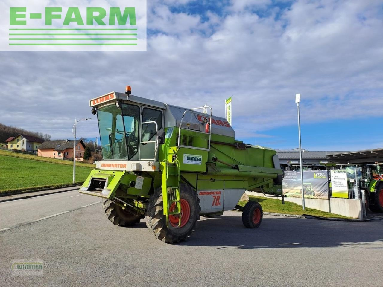 CLAAS dominator 78 s - Kombájn: 1 kép. CLAAS dominator 78 s - Kombájn: 1 kép.