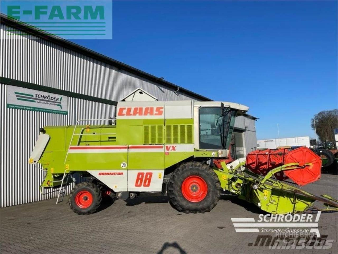 CLAAS dominator 88 vx - Kombájn: 3 kép. CLAAS dominator 88 vx - Kombájn: 3 kép.