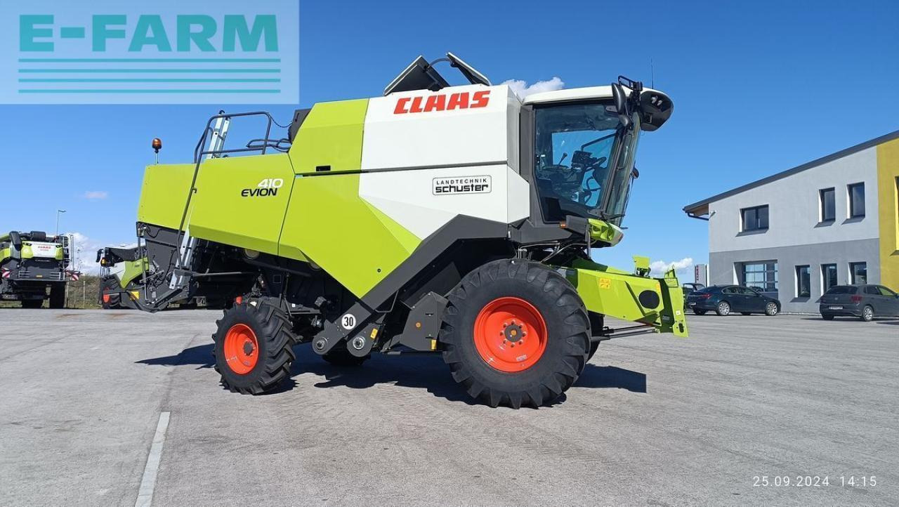 CLAAS evion 410 - Kombájn: 2 kép. CLAAS evion 410 - Kombájn: 2 kép.