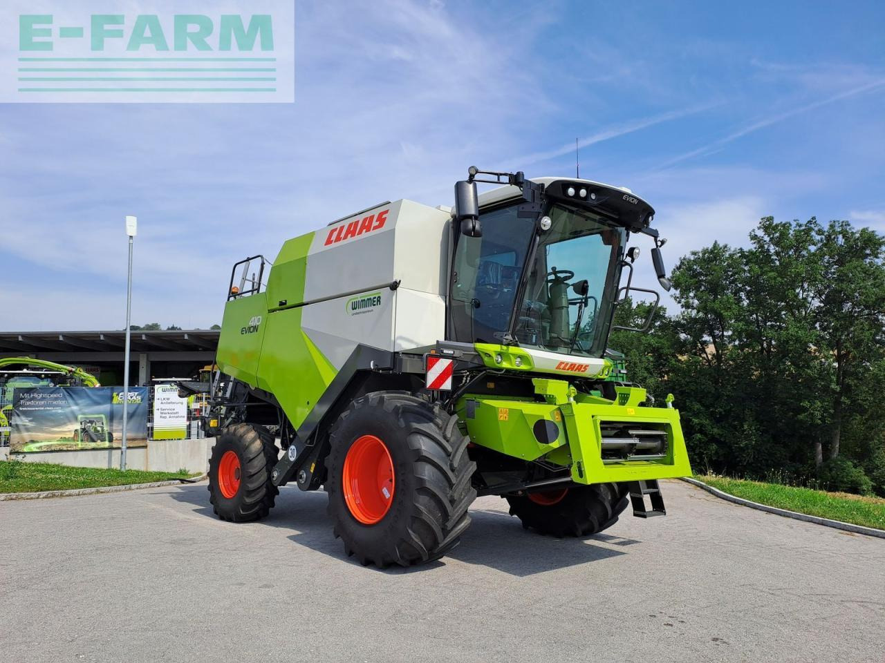 CLAAS evion 410 - (evion 400) - Kombájn: 4 kép. CLAAS evion 410 - (evion 400) - Kombájn: 4 kép.