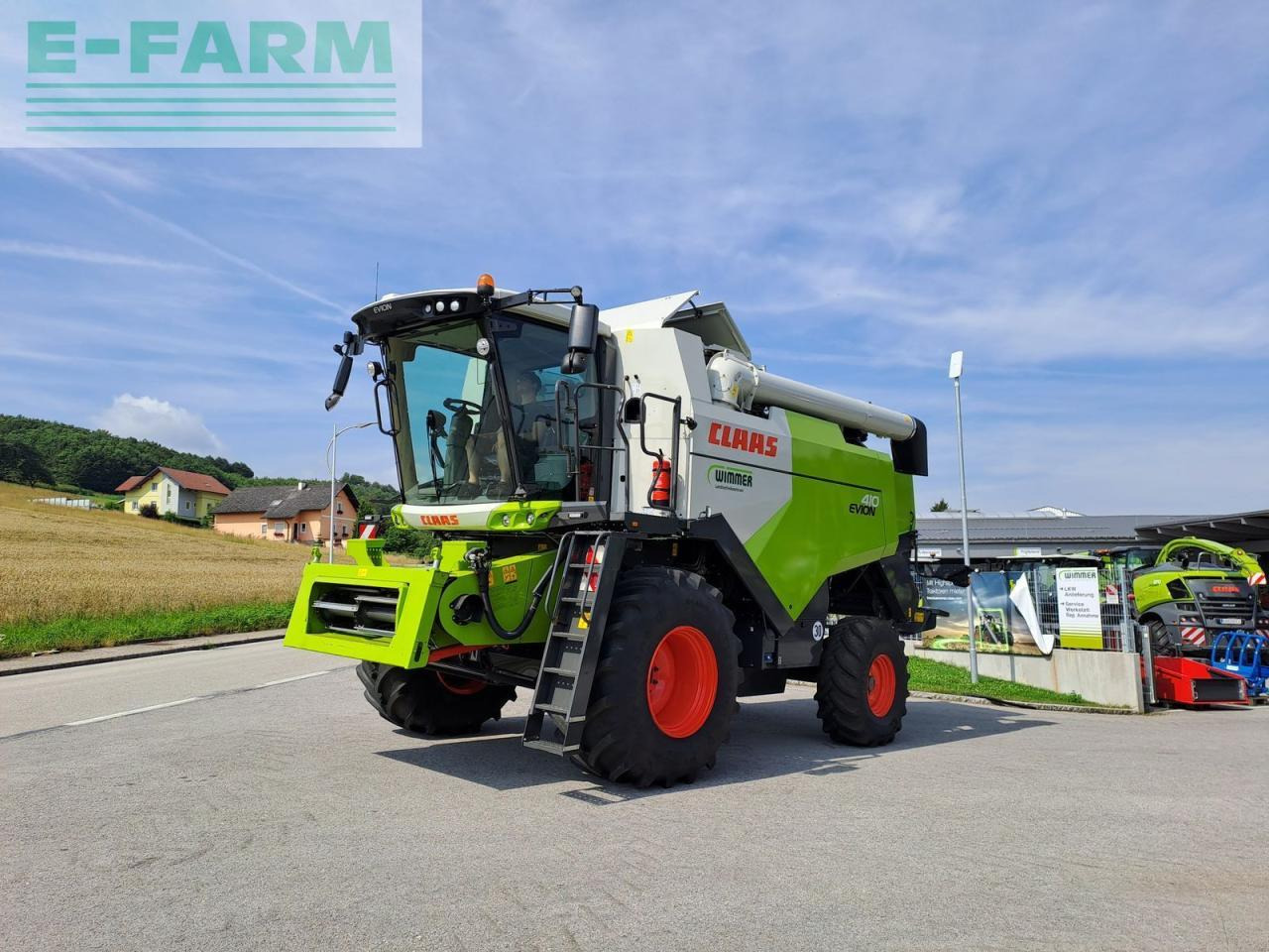 CLAAS evion 410 - (evion 400) - Kombájn: 2 kép. CLAAS evion 410 - (evion 400) - Kombájn: 2 kép.