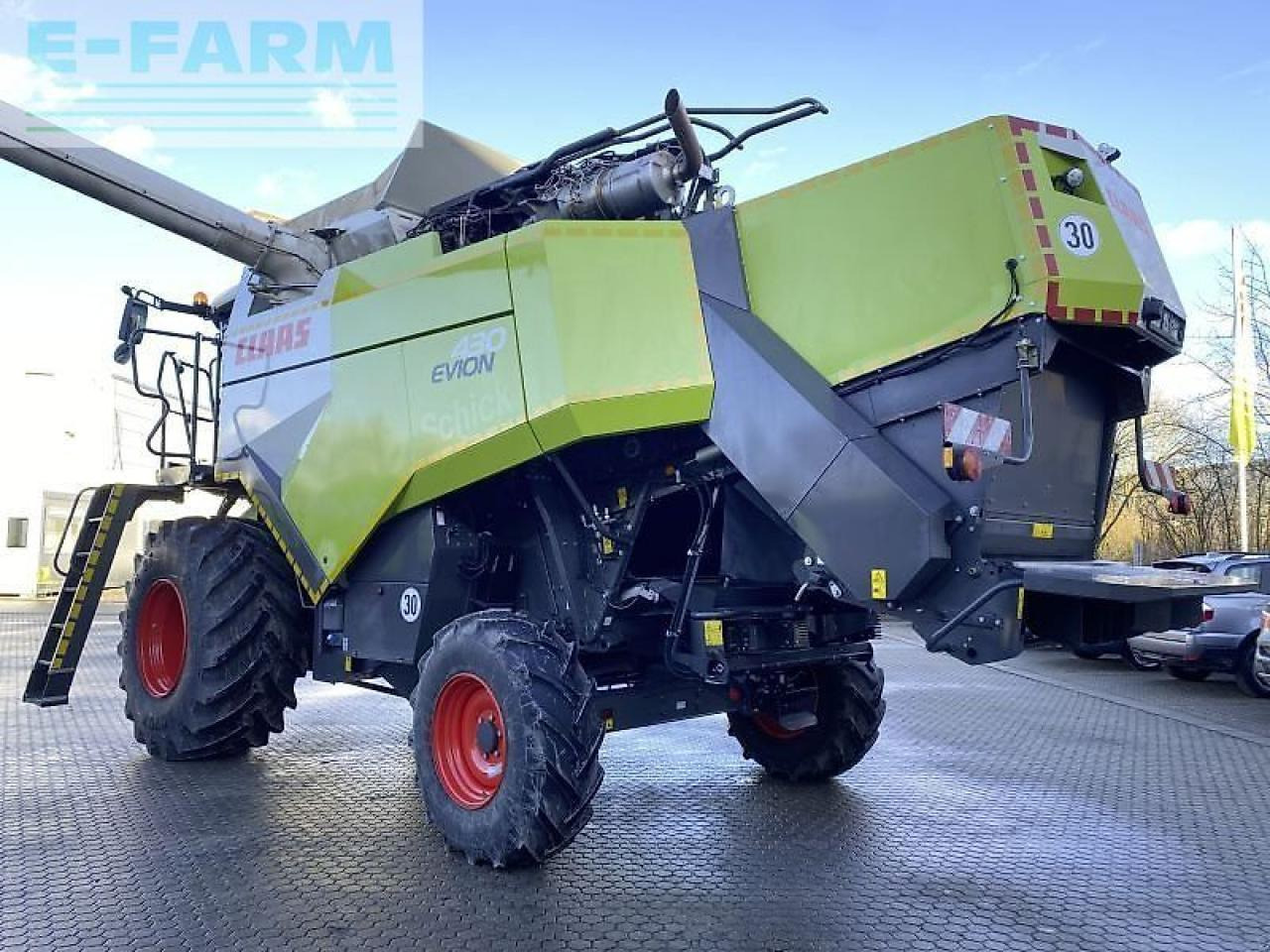 CLAAS evion 430+cerio 620+tw - Kombájn: 4 kép. CLAAS evion 430+cerio 620+tw - Kombájn: 4 kép.