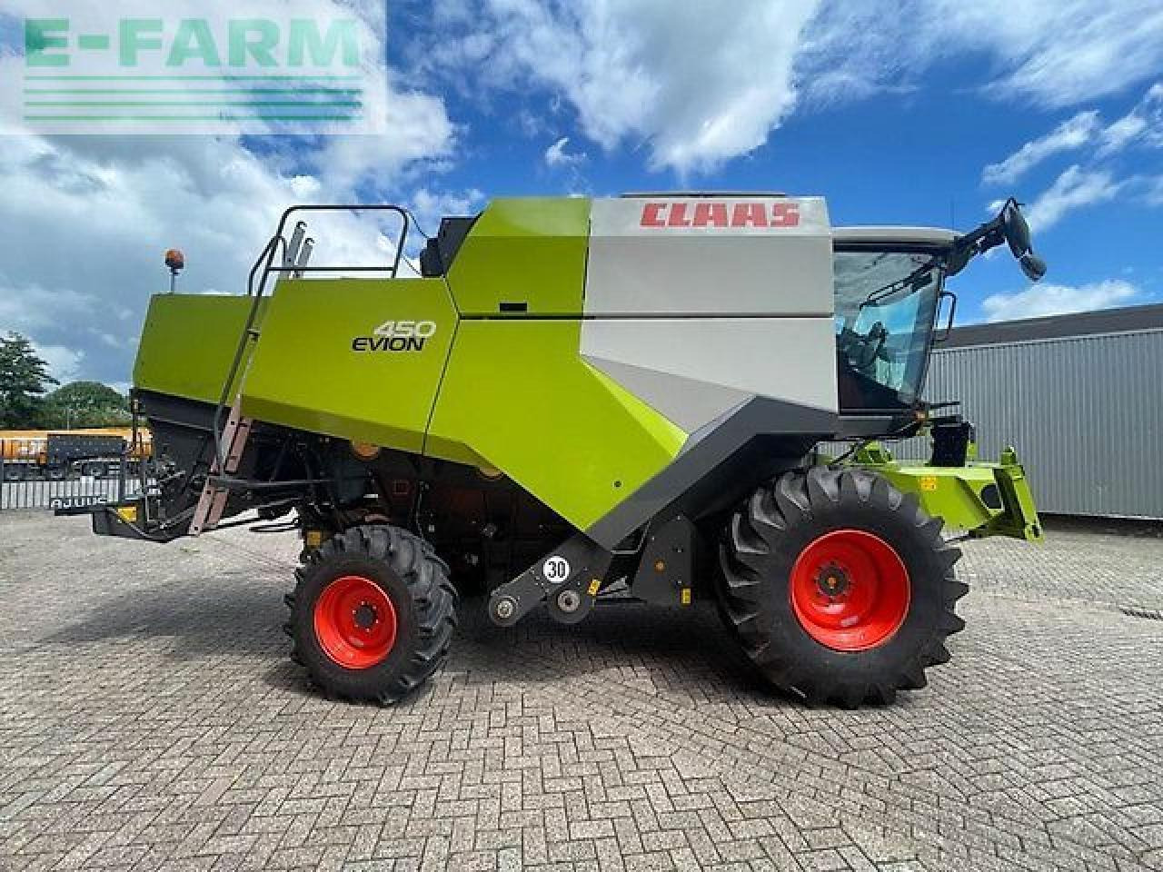 Kombájn CLAAS evion: 9 kép.