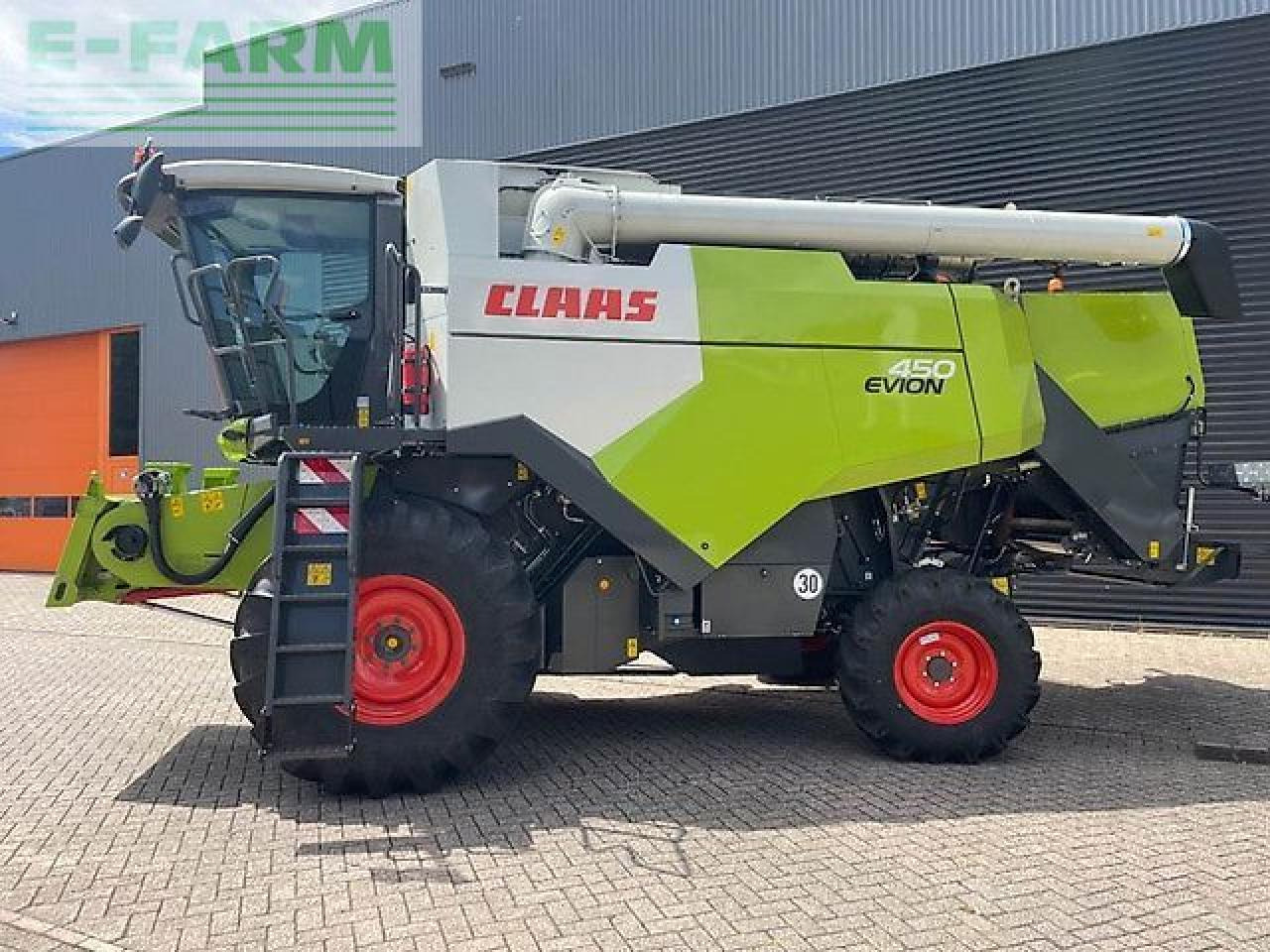Kombájn CLAAS evion: 7 kép.