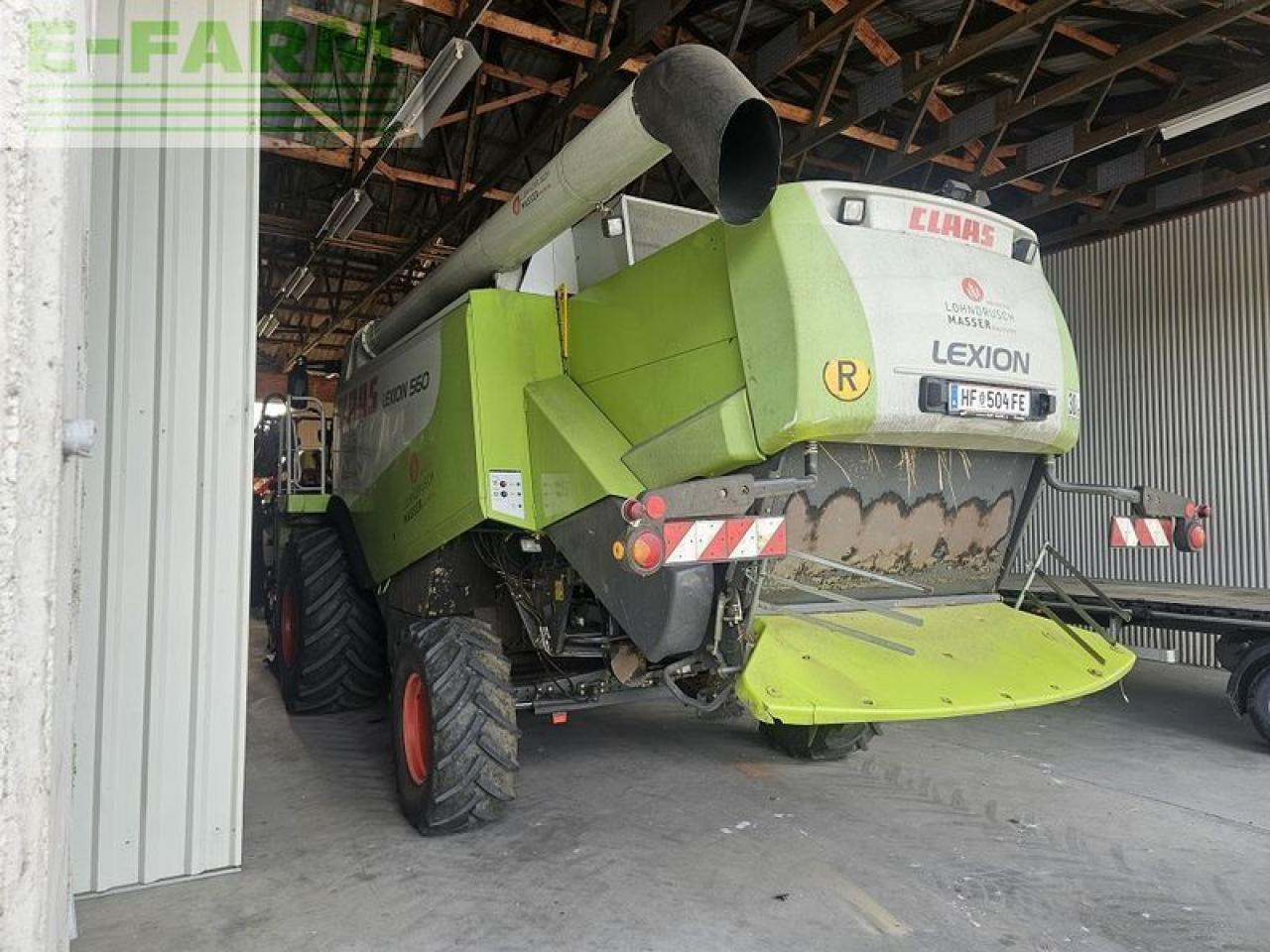 CLAAS lexion 560 - Kombájn: 2 kép. CLAAS lexion 560 - Kombájn: 2 kép.