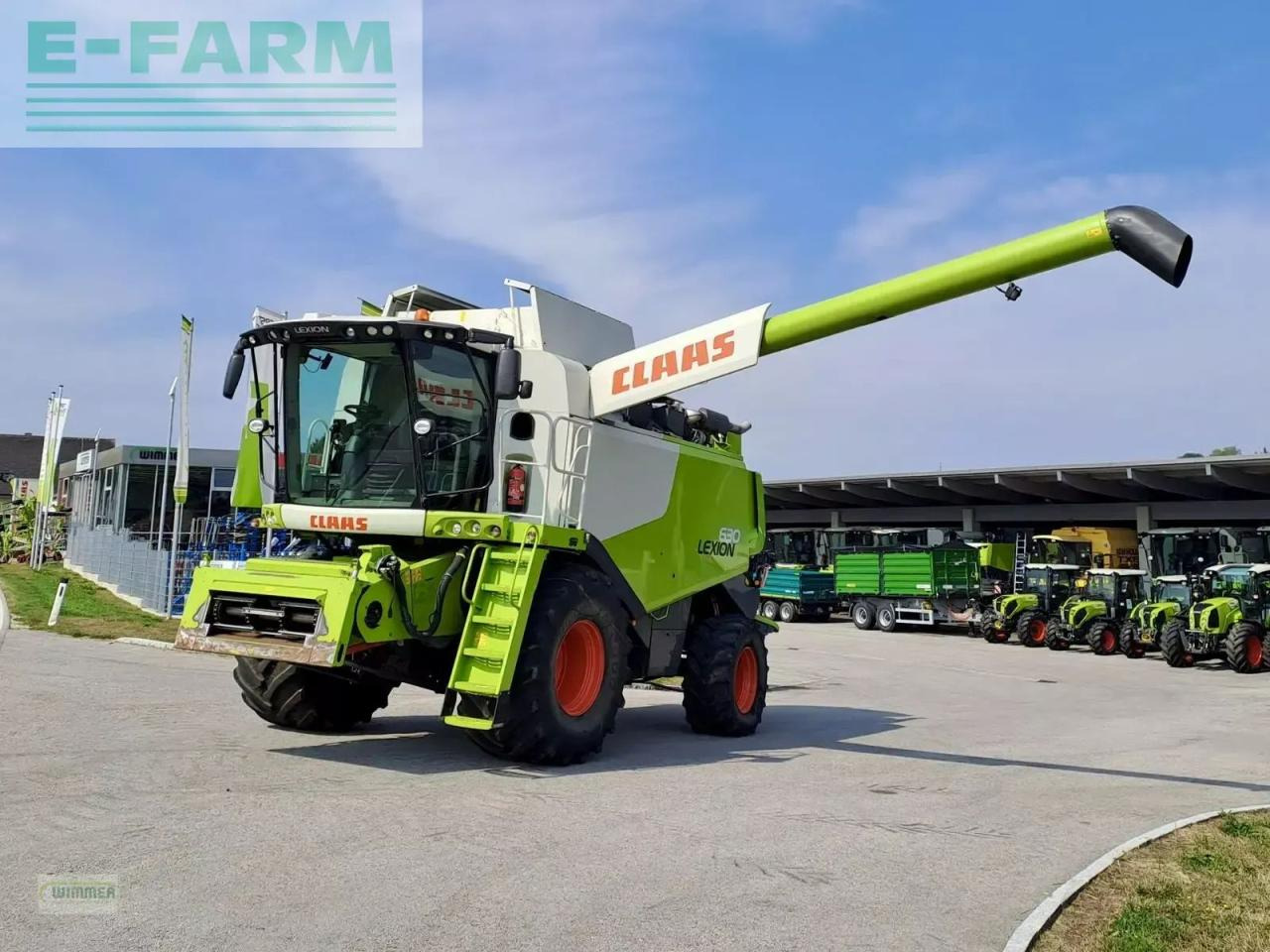 CLAAS lexion 630 - allrad - Kombájn: 2 kép. CLAAS lexion 630 - allrad - Kombájn: 2 kép.