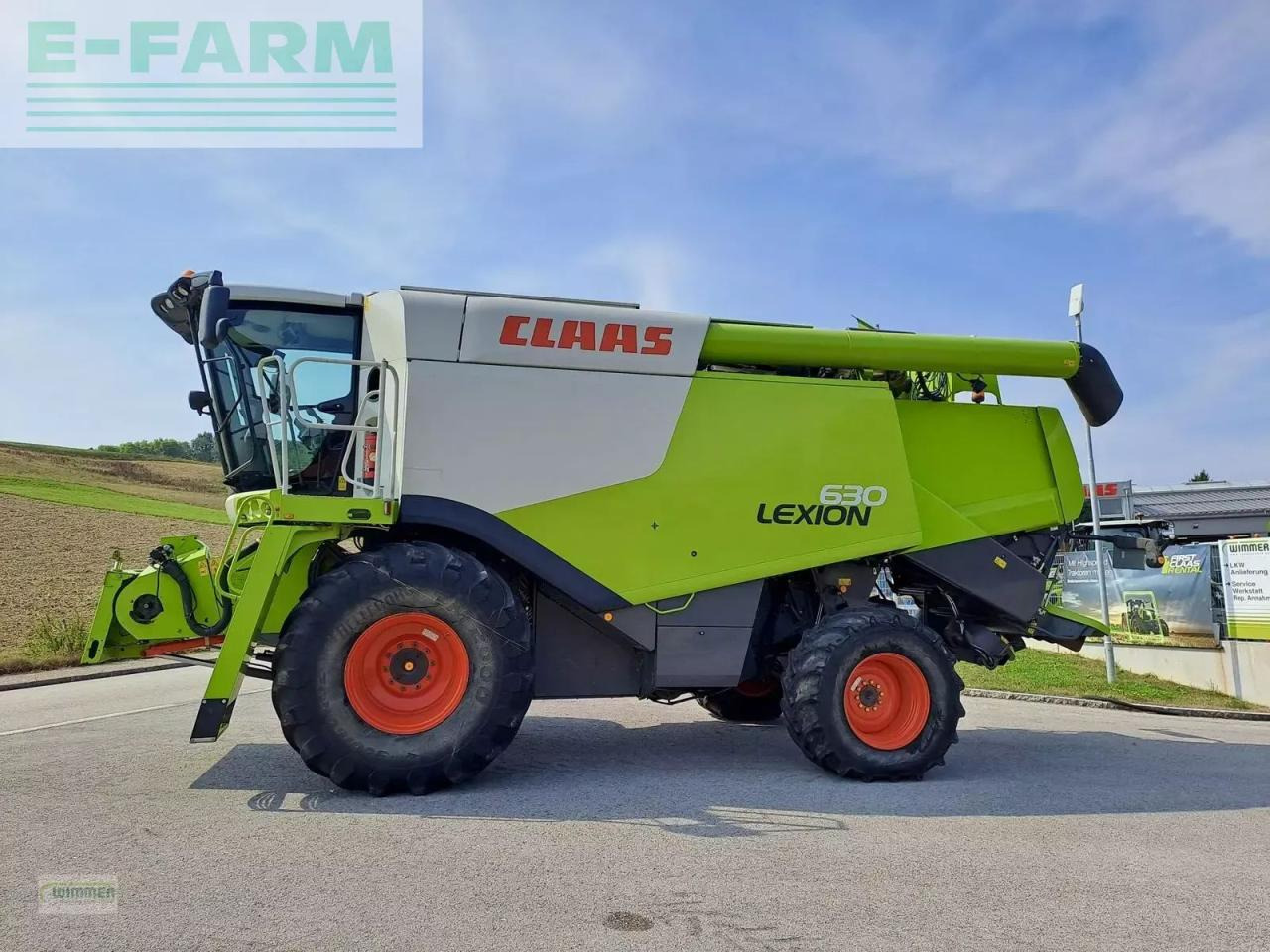 CLAAS lexion 630 - allrad - Kombájn: 3 kép. CLAAS lexion 630 - allrad - Kombájn: 3 kép.