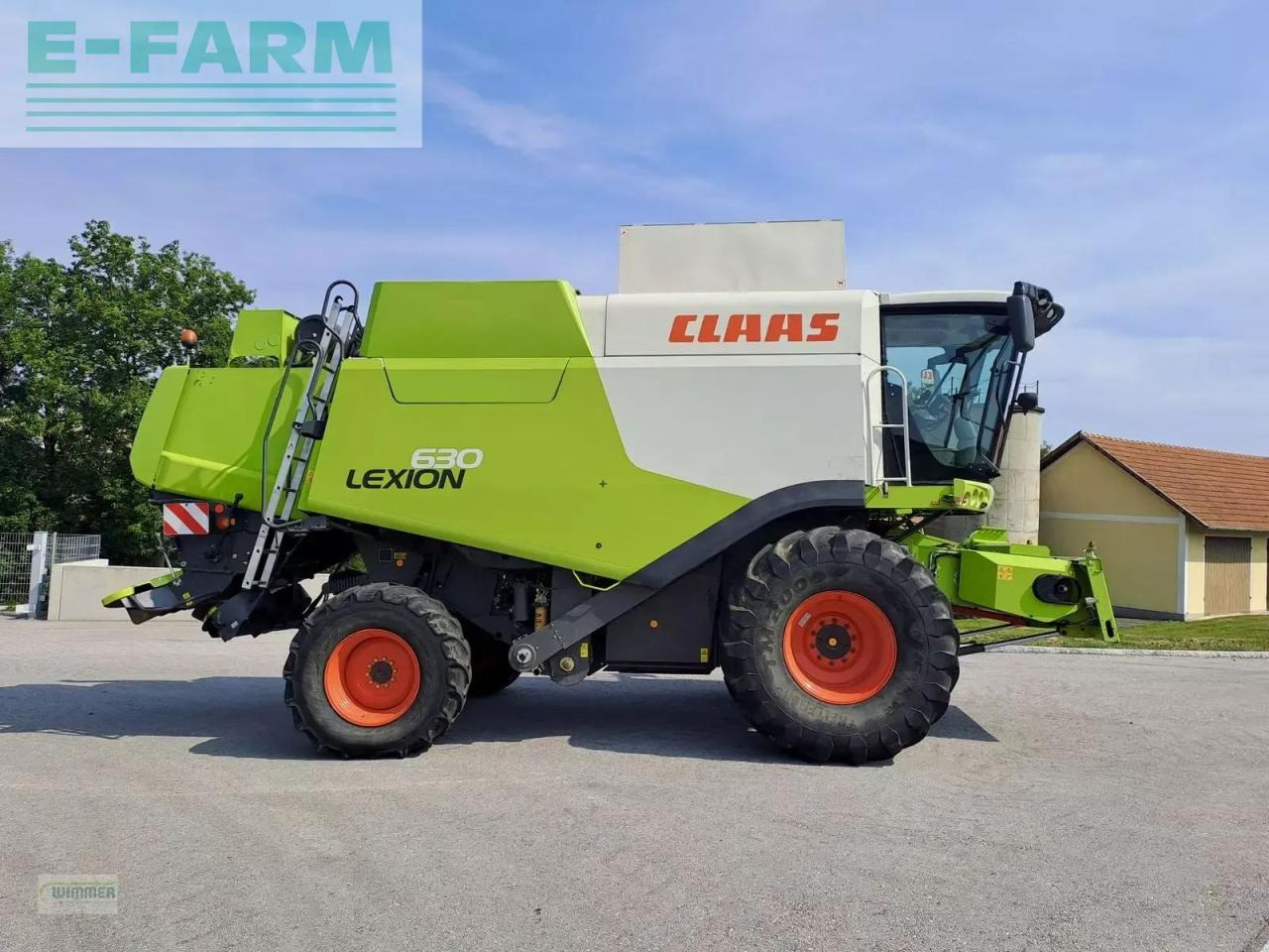 CLAAS lexion 630 - allrad - Kombájn: 5 kép. CLAAS lexion 630 - allrad - Kombájn: 5 kép.