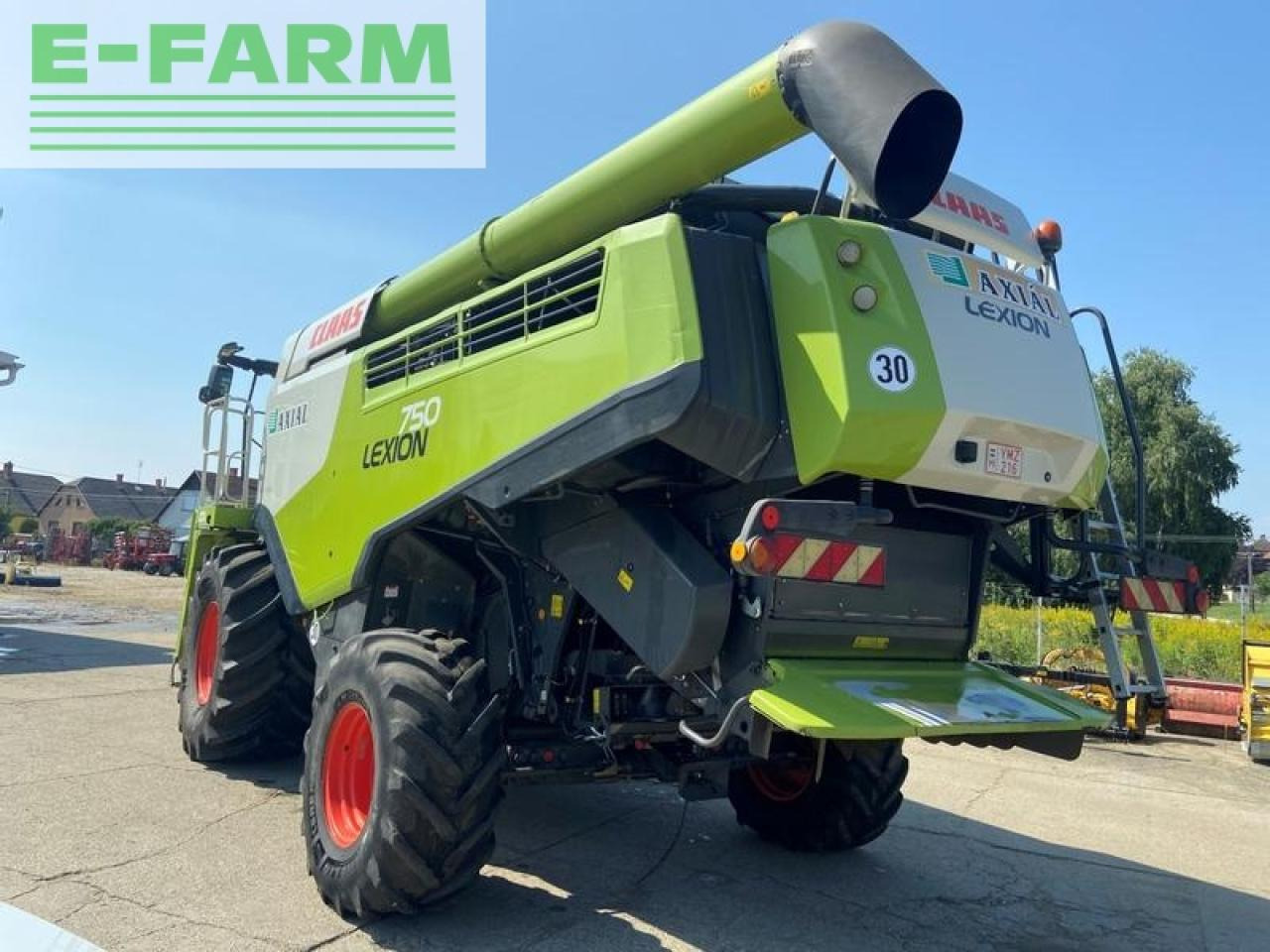 Kombájn CLAAS lexion 750: 6 kép.