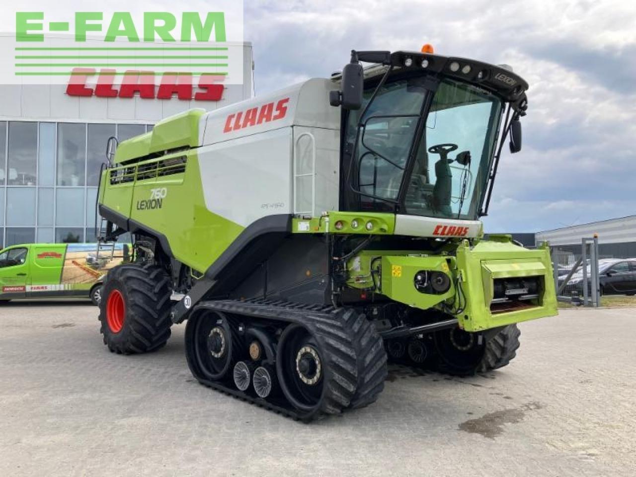 CLAAS lexion 760 terra trac - Kombájn: 1 kép. CLAAS lexion 760 terra trac - Kombájn: 1 kép.