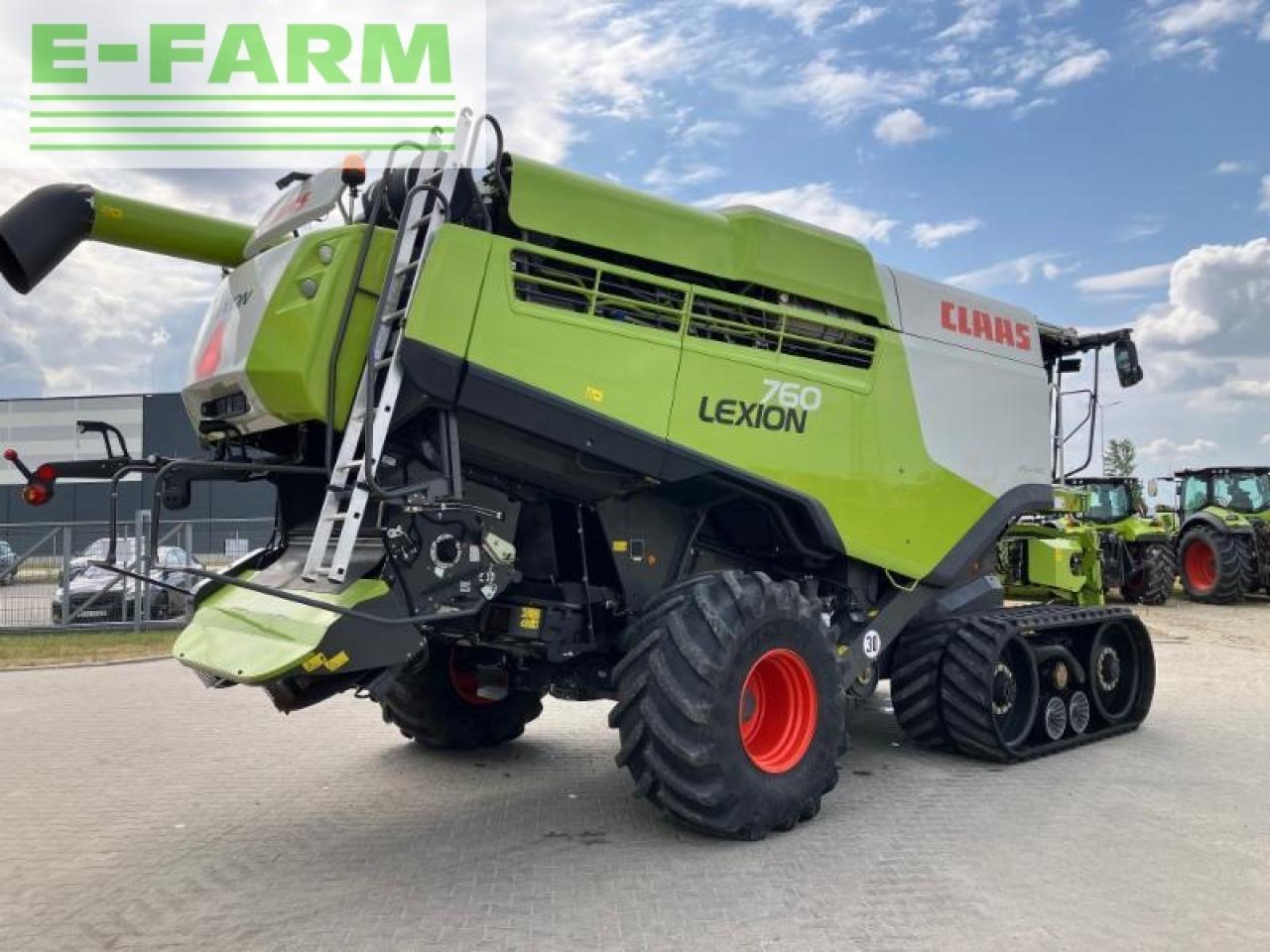 CLAAS lexion 760 terra trac - Kombájn: 3 kép. CLAAS lexion 760 terra trac - Kombájn: 3 kép.