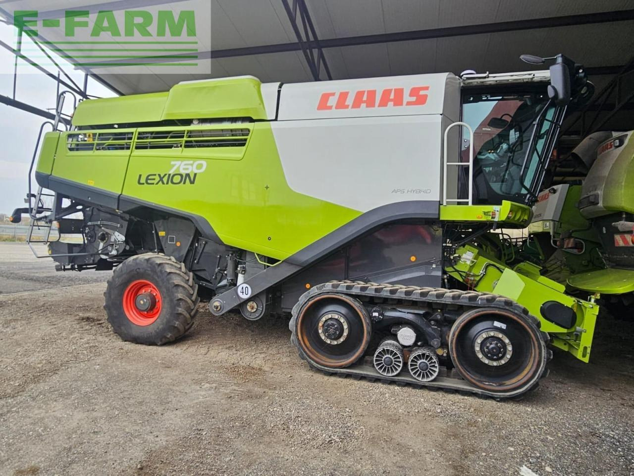 CLAAS lexion 760 terra trac (stage iv) - Kombájn: 2 kép. CLAAS lexion 760 terra trac (stage iv) - Kombájn: 2 kép.