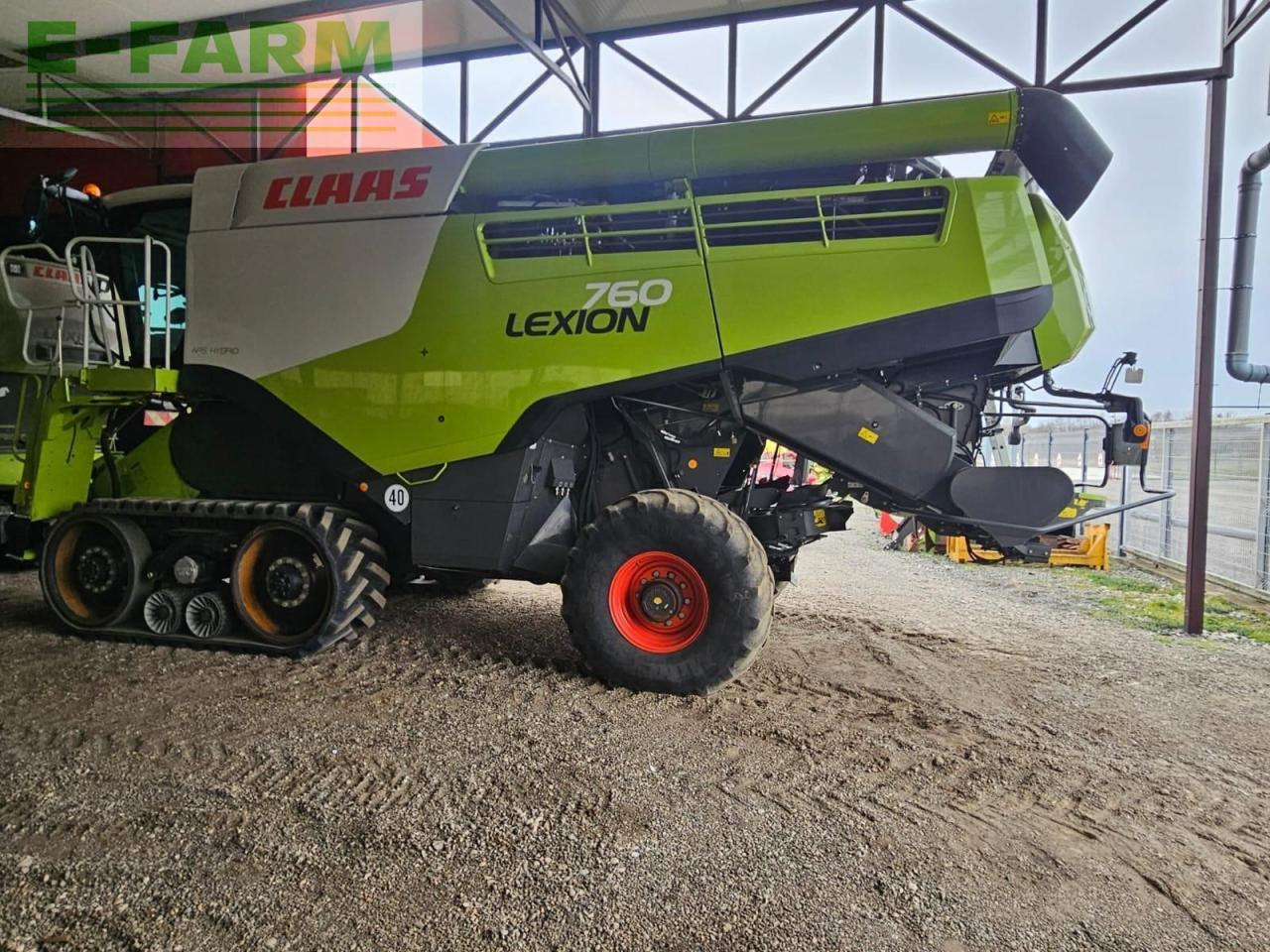 CLAAS lexion 760 terra trac (stage iv) - Kombájn: 4 kép. CLAAS lexion 760 terra trac (stage iv) - Kombájn: 4 kép.