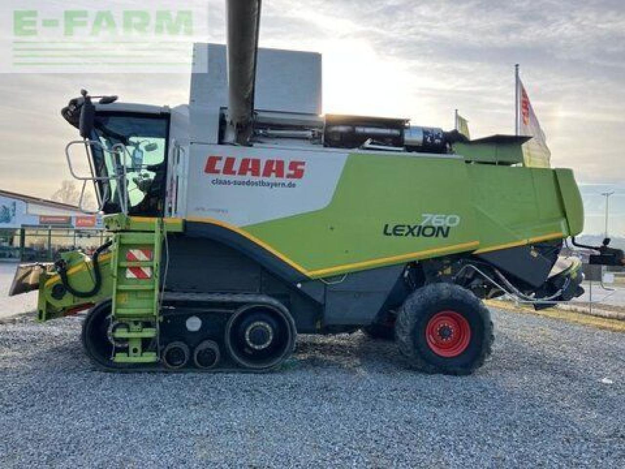 CLAAS lexion 760 tt terra trac - Kombájn: 5 kép. CLAAS lexion 760 tt terra trac - Kombájn: 5 kép.