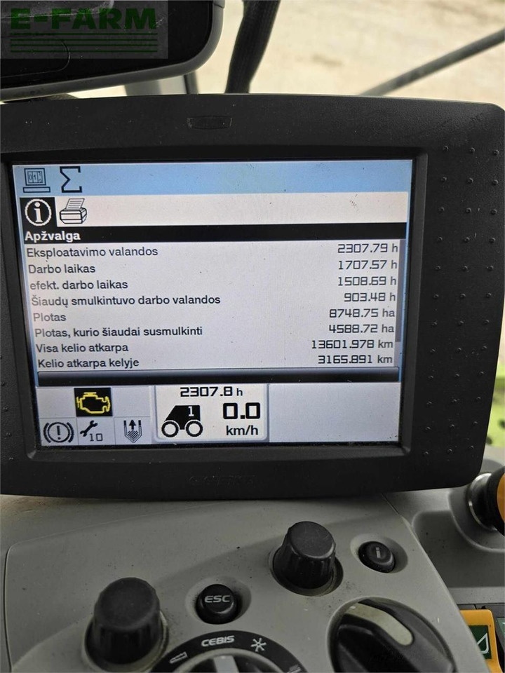 Kombájn CLAAS lexion 770tt: 10 kép.