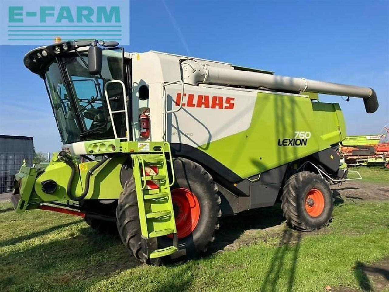 CLAAS mähdrescher claas lexion 760 - Kombájn: 1 kép. CLAAS mähdrescher claas lexion 760 - Kombájn: 1 kép.