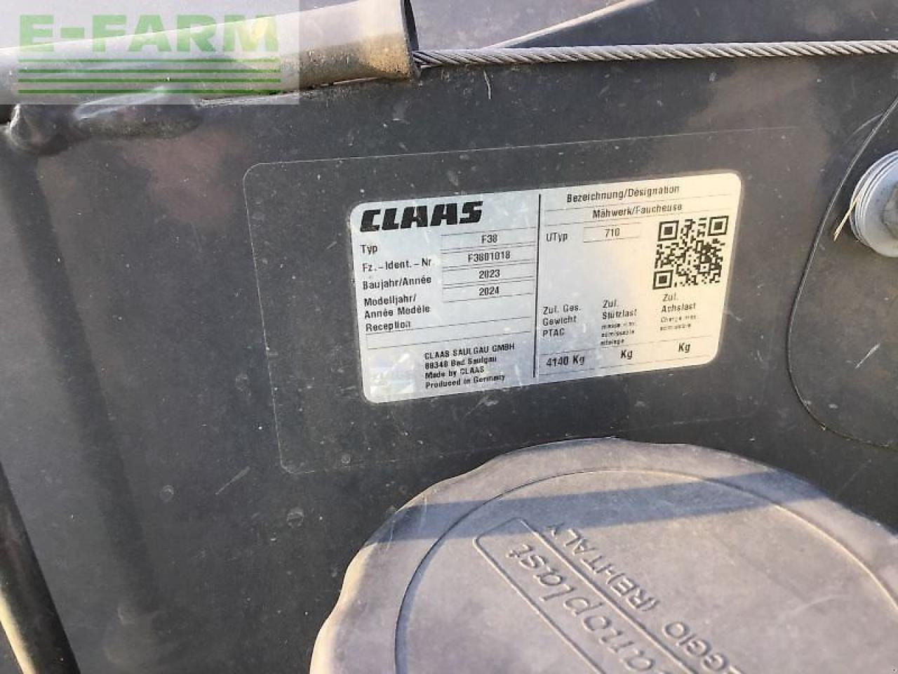 CLAAS mähwerk disco 9700 c as - Fűkasza: 2 kép. CLAAS mähwerk disco 9700 c as - Fűkasza: 2 kép.