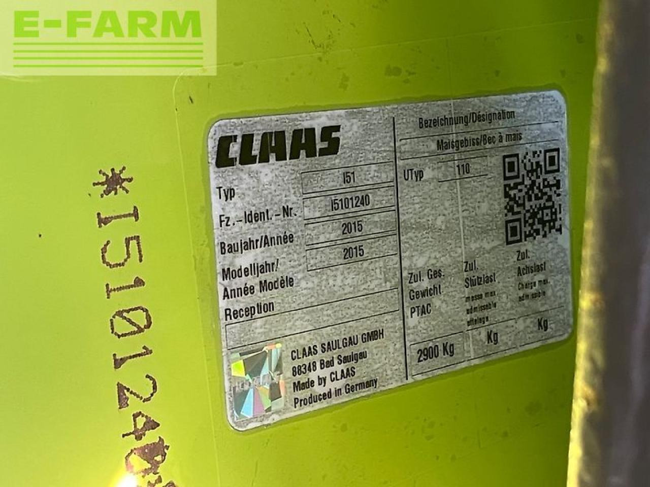 CLAAS orbis 600 - Takarmánybetakarító gép: 4 kép. CLAAS orbis 600 - Takarmánybetakarító gép: 4 kép.
