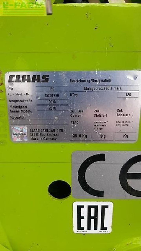 CLAAS orbis 750 top zustand - Takarmánybetakarító gép: 5 kép. CLAAS orbis 750 top zustand - Takarmánybetakarító gép: 5 kép.