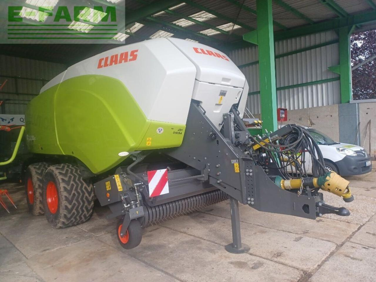 CLAAS quadrant 5200 rc evolution mit tst quadro pac v - Kocka bálázó: 2 kép. CLAAS quadrant 5200 rc evolution mit tst quadro pac v - Kocka bálázó: 2 kép.