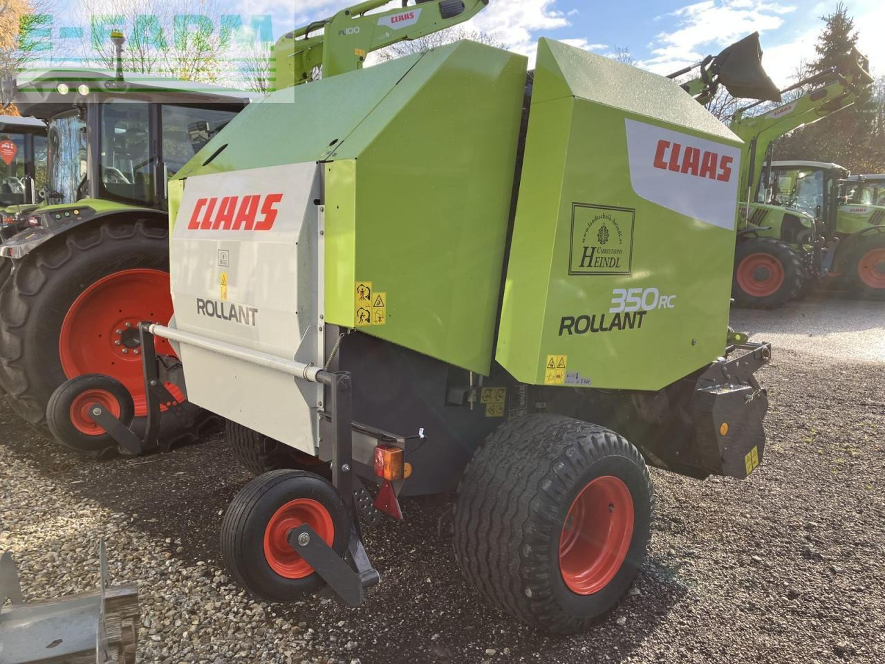 CLAAS rollant 350 rc - Kocka bálázó: 2 kép. CLAAS rollant 350 rc - Kocka bálázó: 2 kép.