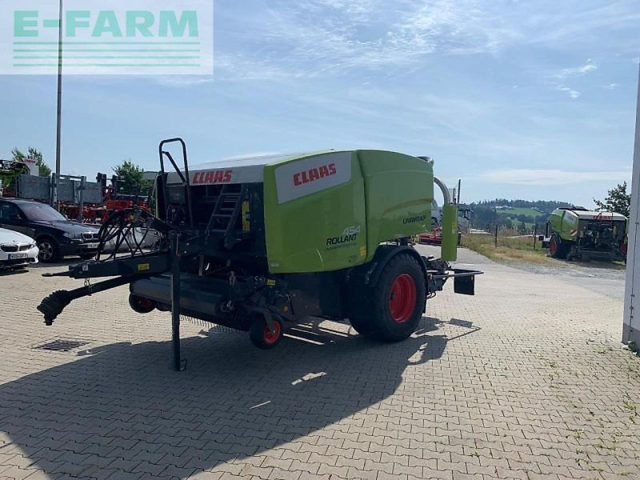 CLAAS rollant 454 rc uniwrap - Kocka bálázó: 3 kép. CLAAS rollant 454 rc uniwrap - Kocka bálázó: 3 kép.