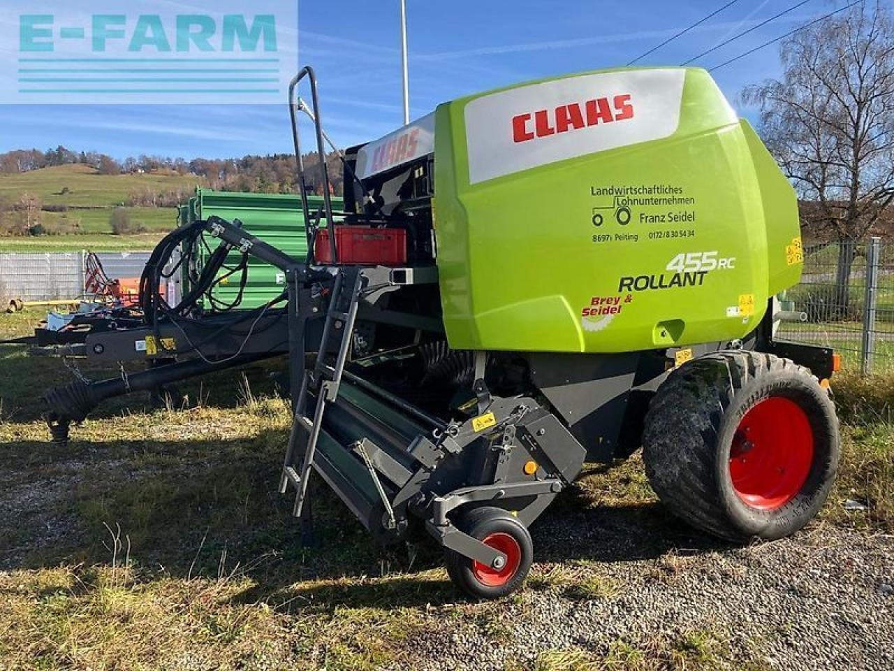 CLAAS rollant 455 rc - Kocka bálázó: 2 kép. CLAAS rollant 455 rc - Kocka bálázó: 2 kép.