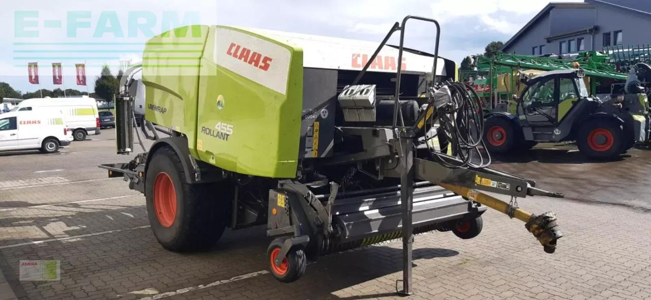 CLAAS rollant 455 rc uniwrap - Kocka bálázó: 2 kép. CLAAS rollant 455 rc uniwrap - Kocka bálázó: 2 kép.