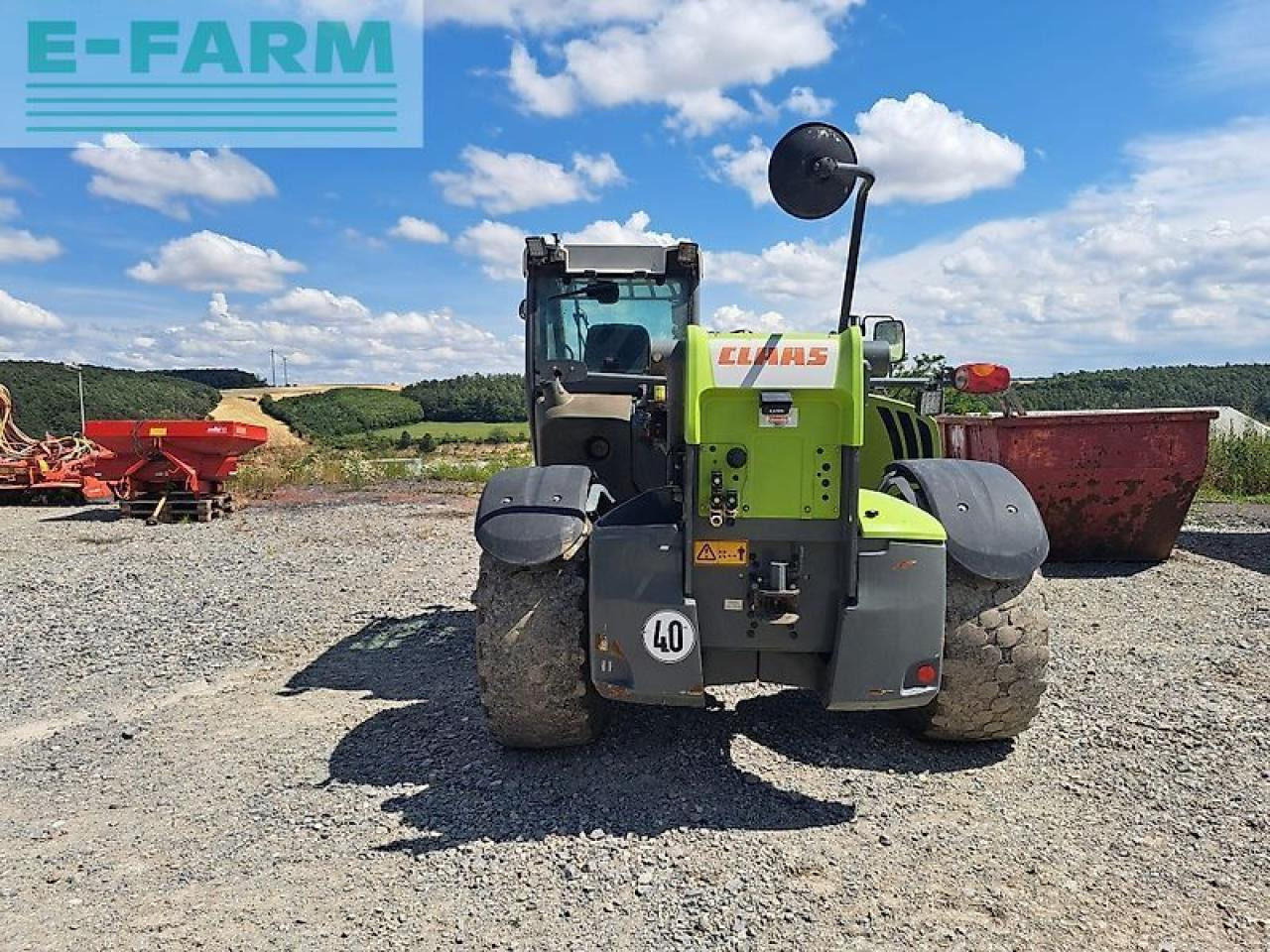 CLAAS scorpion 9055 - Teleszkópos rakodó: 3 kép. CLAAS scorpion 9055 - Teleszkópos rakodó: 3 kép.