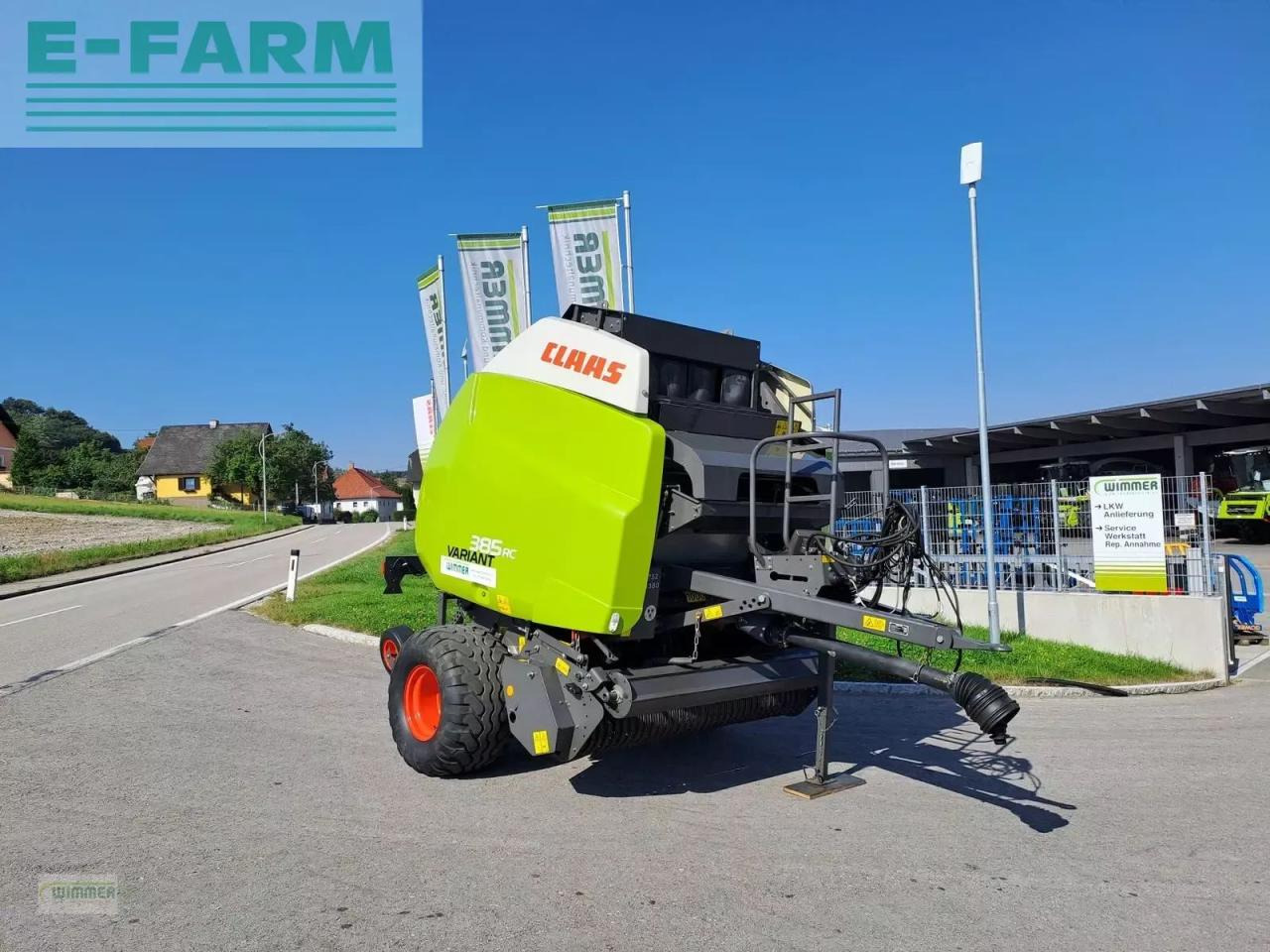 CLAAS variant 385 rc - Kocka bálázó: 2 kép. CLAAS variant 385 rc - Kocka bálázó: 2 kép.