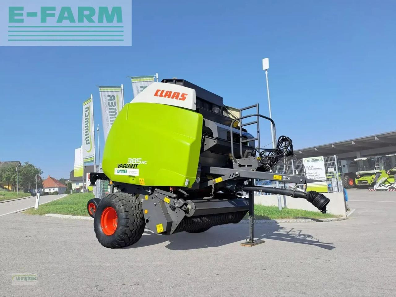 CLAAS variant 385 rc - gebrauchte rundballenpresse - Kocka bálázó: 1 kép. CLAAS variant 385 rc - gebrauchte rundballenpresse - Kocka bálázó: 1 kép.