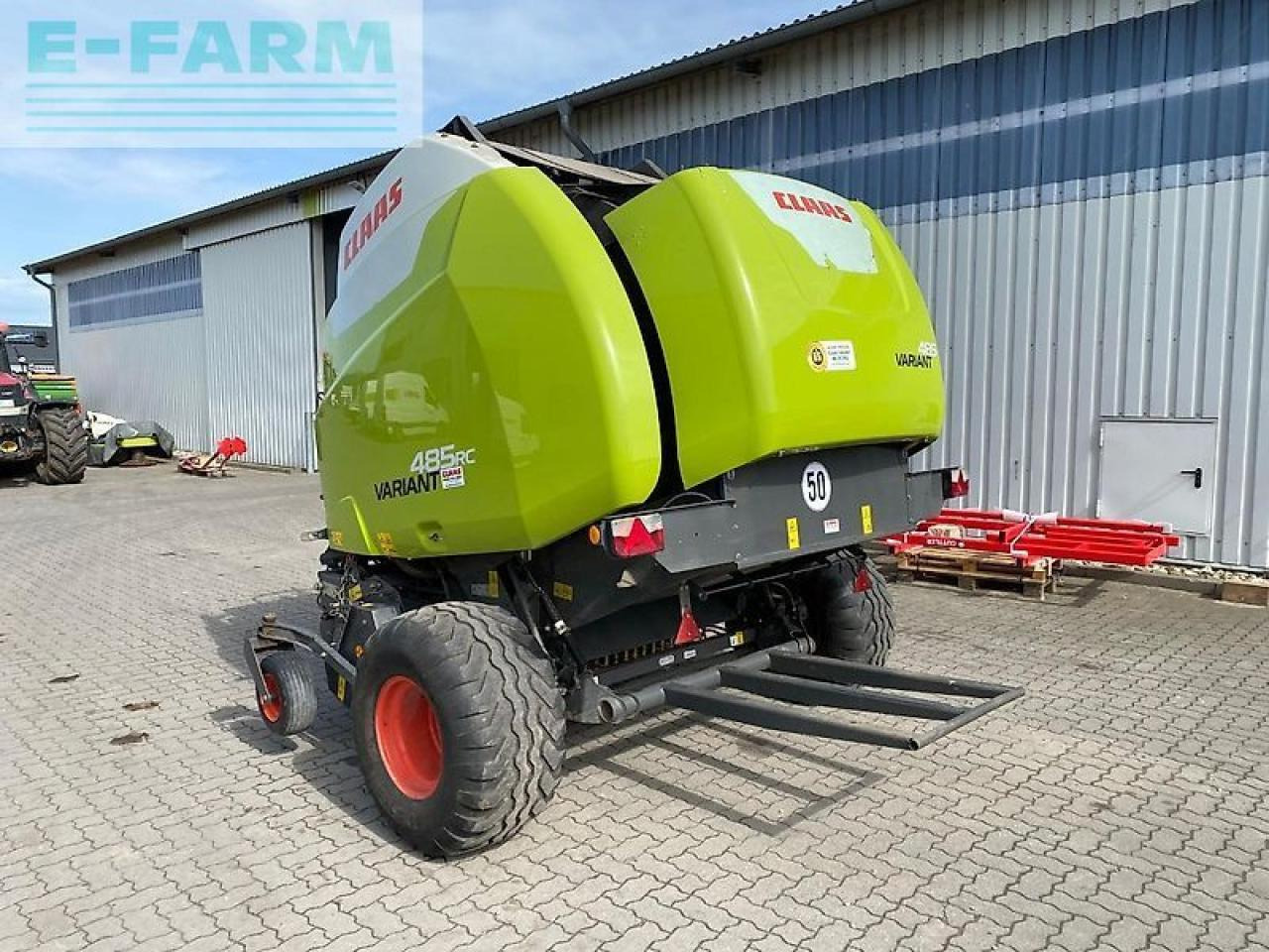 CLAAS variant 485 rc - Kocka bálázó: 5 kép. CLAAS variant 485 rc - Kocka bálázó: 5 kép.