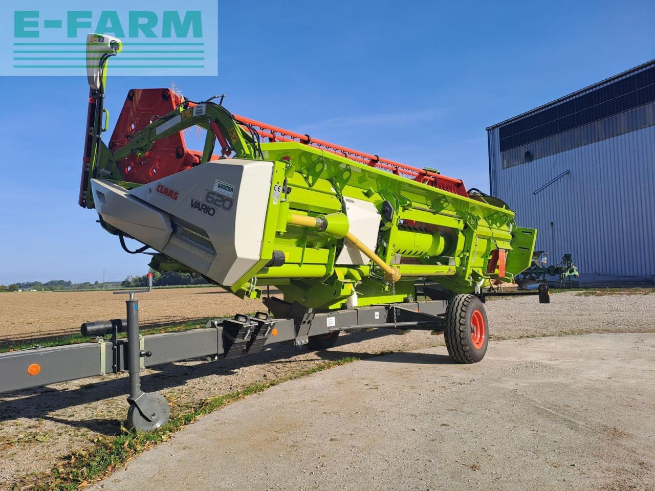 CLAAS vario 620 - Kombájn adapter: 5 kép. CLAAS vario 620 - Kombájn adapter: 5 kép.