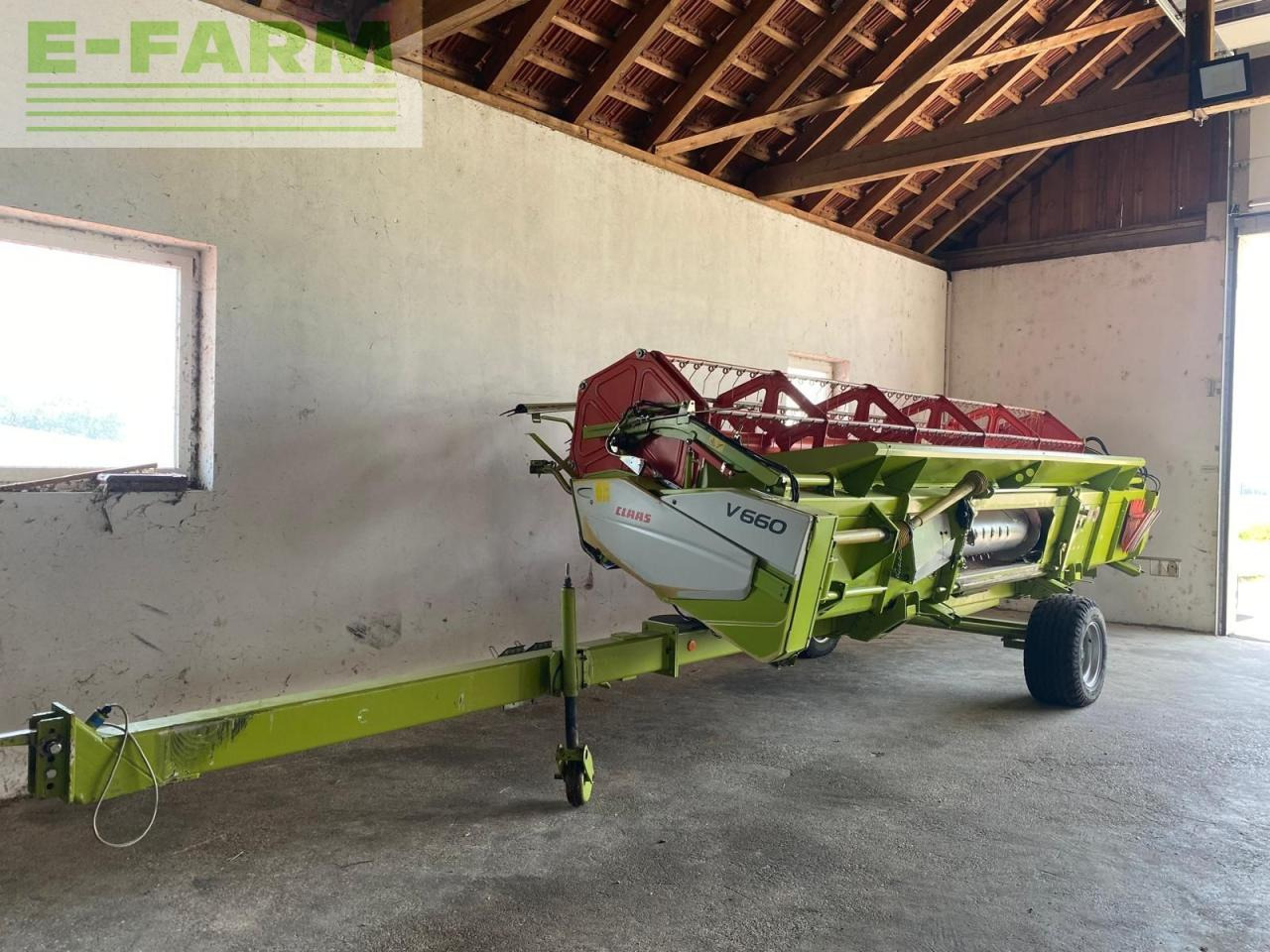 CLAAS vario 660 inkl. wagen - Kombájn adapter: 1 kép. CLAAS vario 660 inkl. wagen - Kombájn adapter: 1 kép.