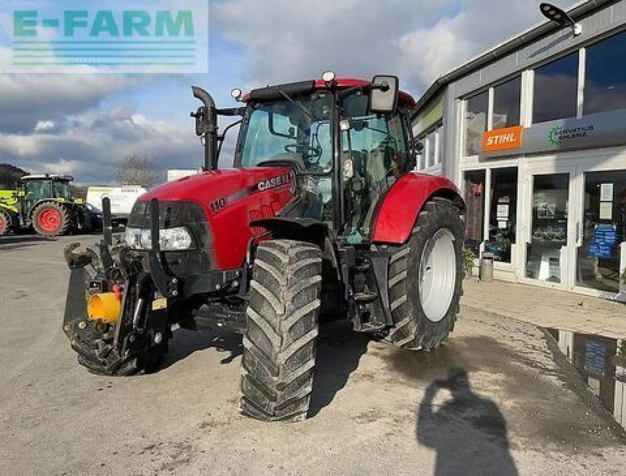 Case-IH maxxum 110 niedrigdach mit fronthydraulik und za - Traktor: 1 kép. Case-IH maxxum 110 niedrigdach mit fronthydraulik und za - Traktor: 1 kép.