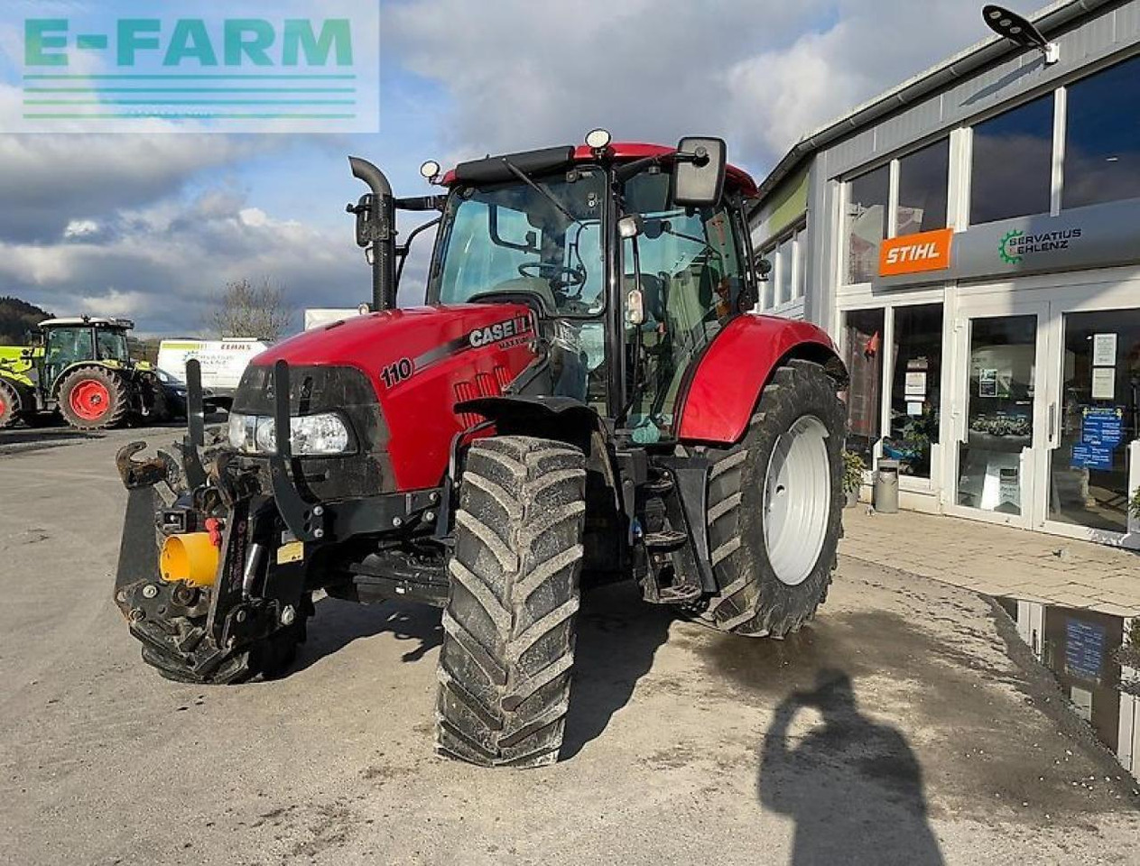 Case-IH maxxum 110 niedrigdach mit fronthydraulik und zapfwelle - Traktor: 1 kép. Case-IH maxxum 110 niedrigdach mit fronthydraulik und zapfwelle - Traktor: 1 kép.