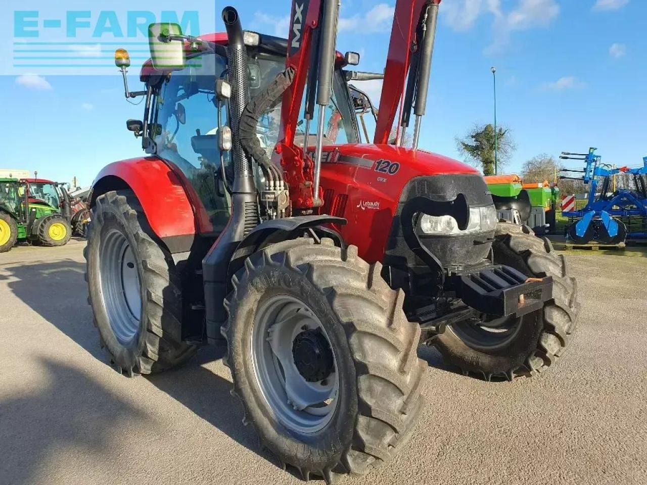 Case-IH maxxum 120 cvx CVX - Traktor: 2 kép. Case-IH maxxum 120 cvx CVX - Traktor: 2 kép.