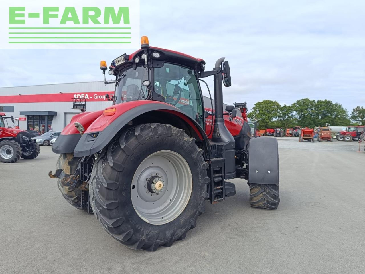 Case-IH optum 270 cvx CVX - Traktor: 4 kép. Case-IH optum 270 cvx CVX - Traktor: 4 kép.