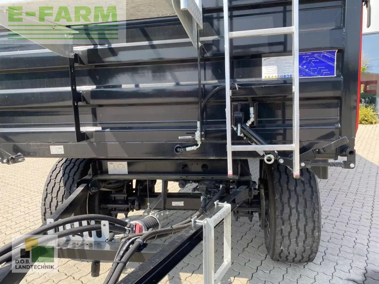 Demmler dpl - l240 - Mezőgazdasági billenőpótkocsi: 5 kép. Demmler dpl - l240 - Mezőgazdasági billenőpótkocsi: 5 kép.