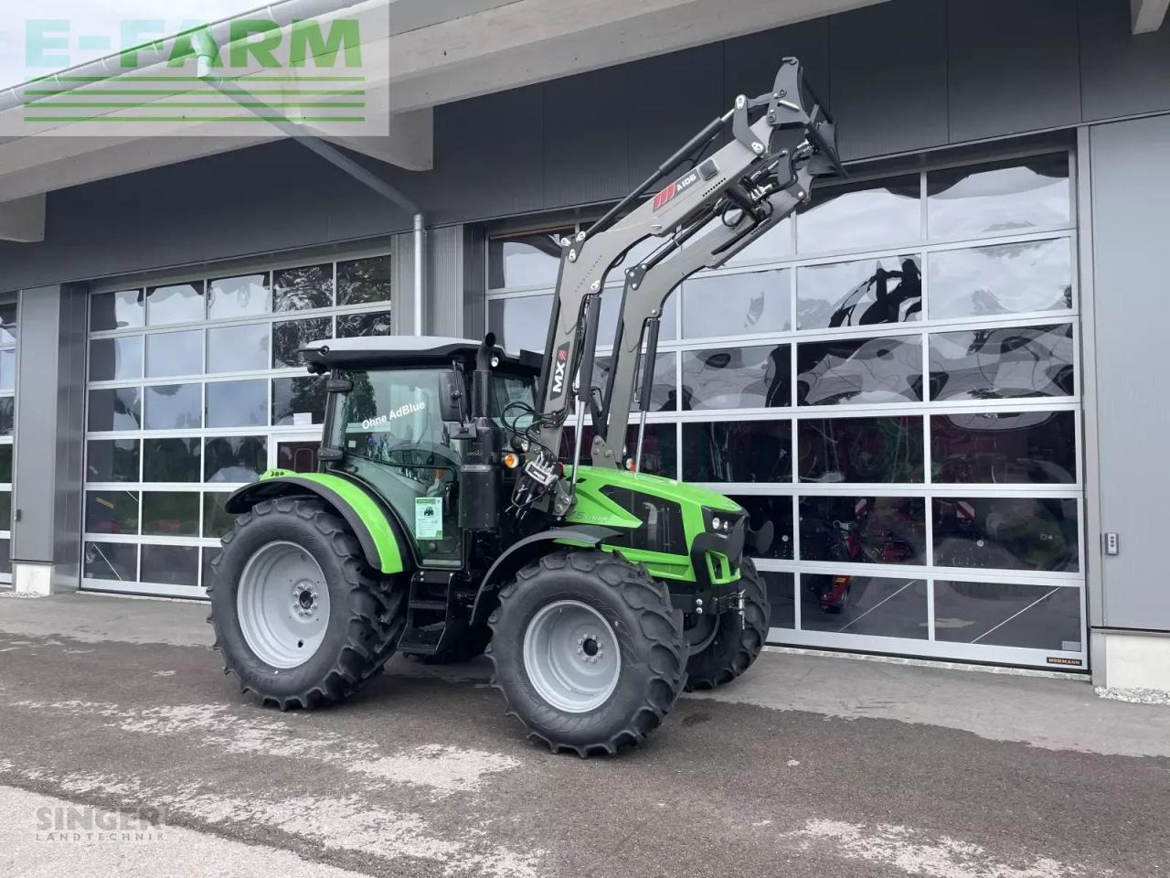 Deutz-Fahr 5075 keyline gs + mx frontlader Keyline - Traktor: 1 kép. Deutz-Fahr 5075 keyline gs + mx frontlader Keyline - Traktor: 1 kép.