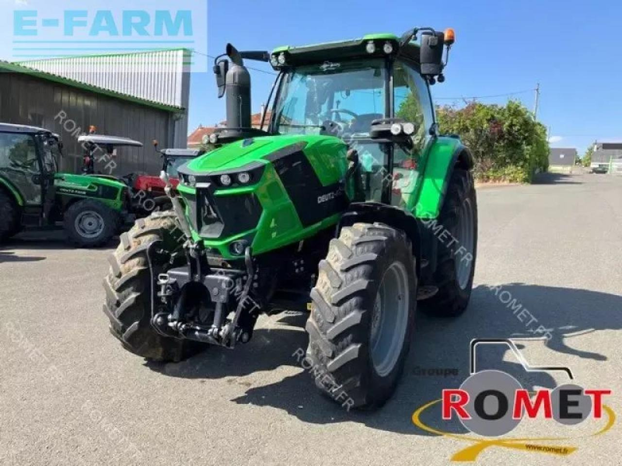Deutz-Fahr 6120 ttv - Traktor: 1 kép. Deutz-Fahr 6120 ttv - Traktor: 1 kép.