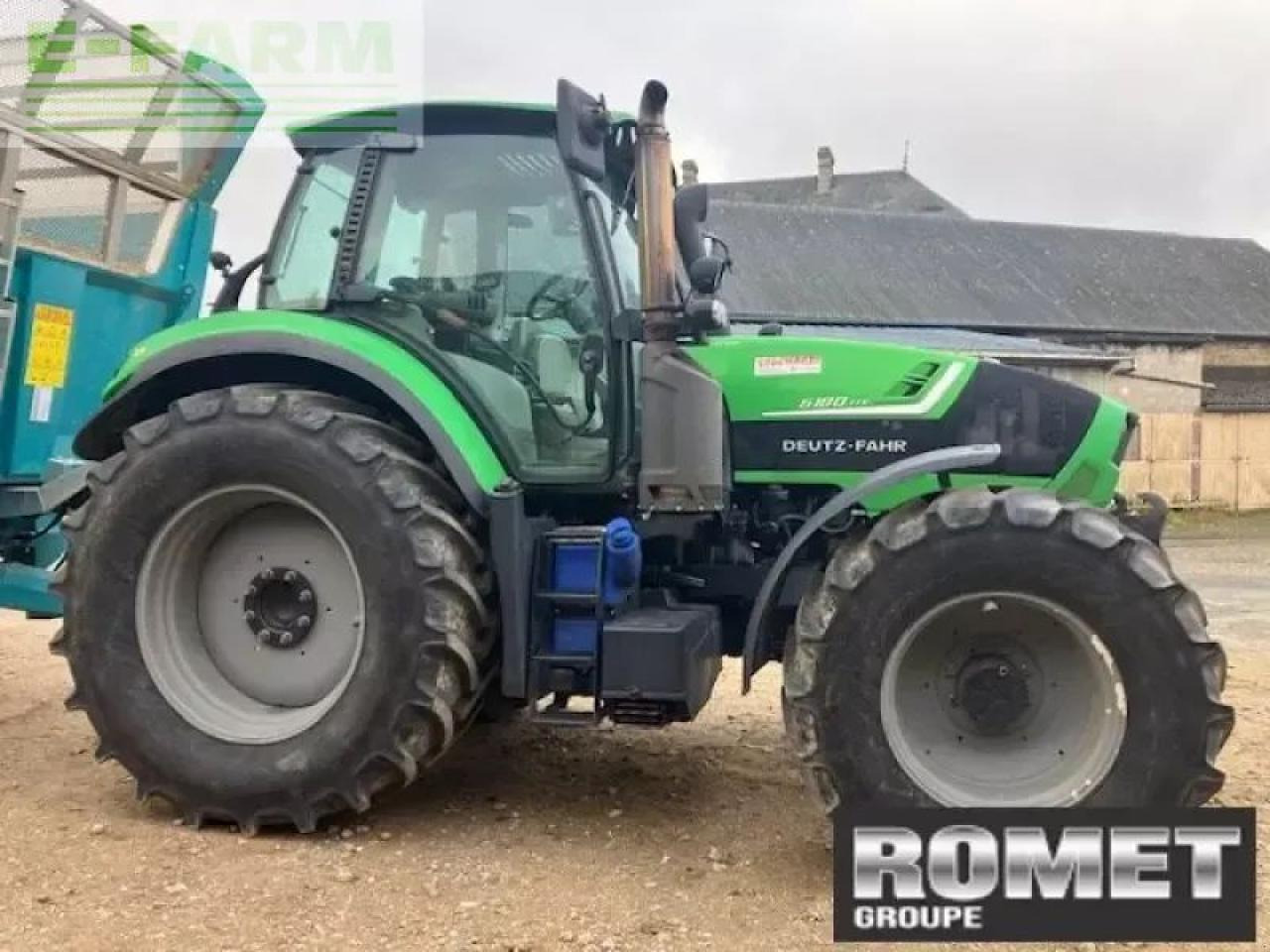 Deutz-Fahr 6180agrotronttv - Traktor: 1 kép. Deutz-Fahr 6180agrotronttv - Traktor: 1 kép.